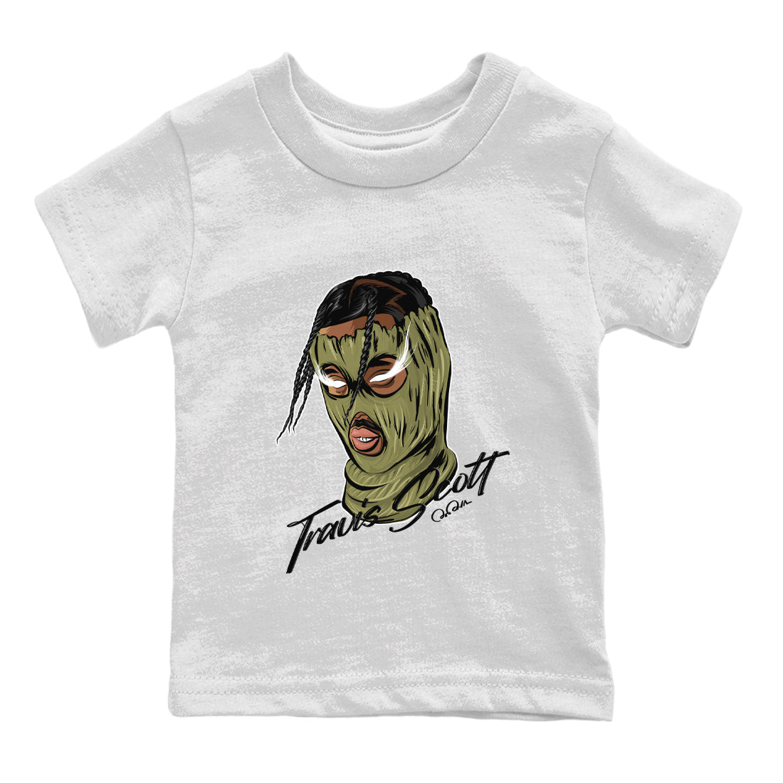 Ski Mask Gang snkmatch Tee Kids - Air Jordan 1 Travis Scott Golf