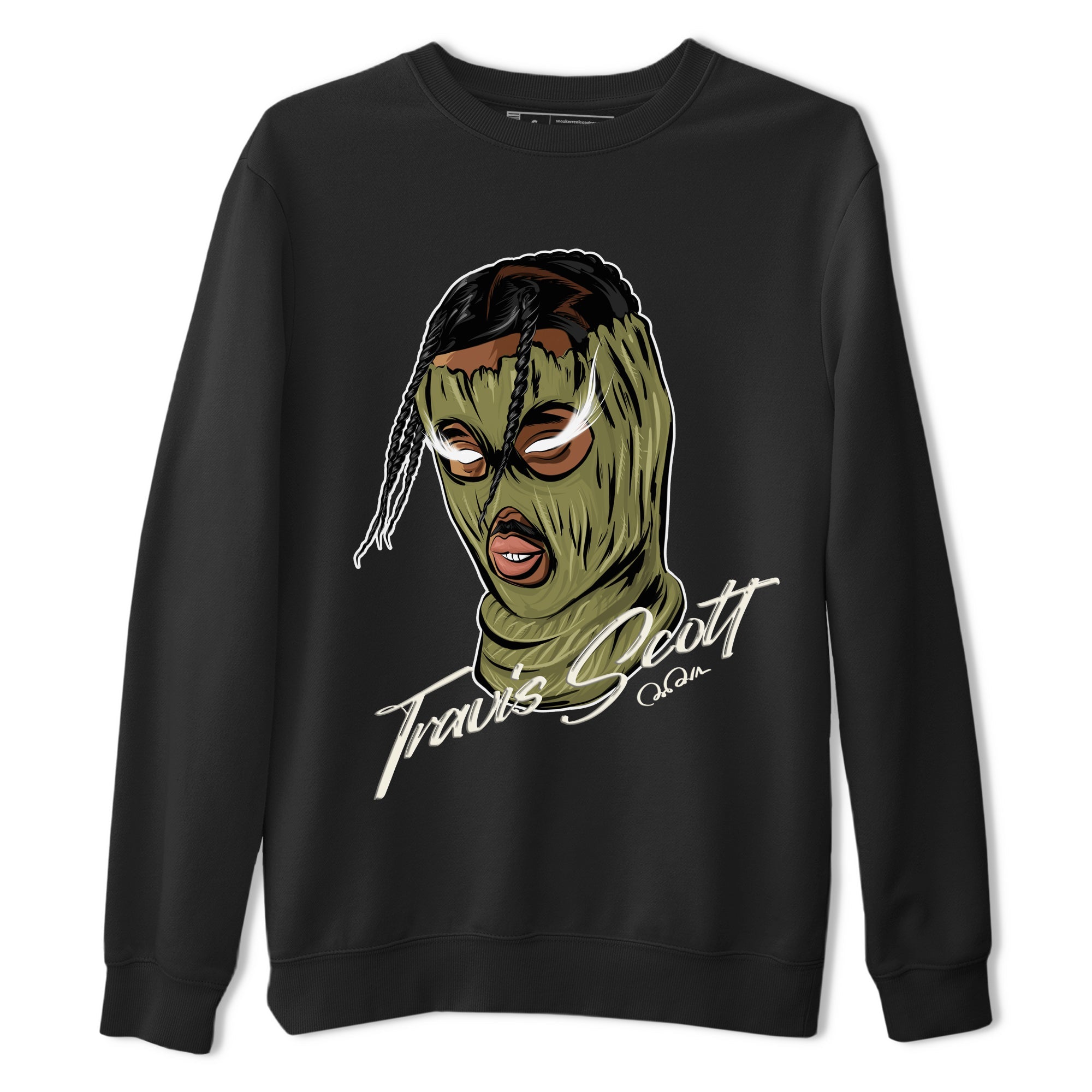 Ski Mask Gang snkmatch Tee - Air Jordan 1 Travis Scott Golf
