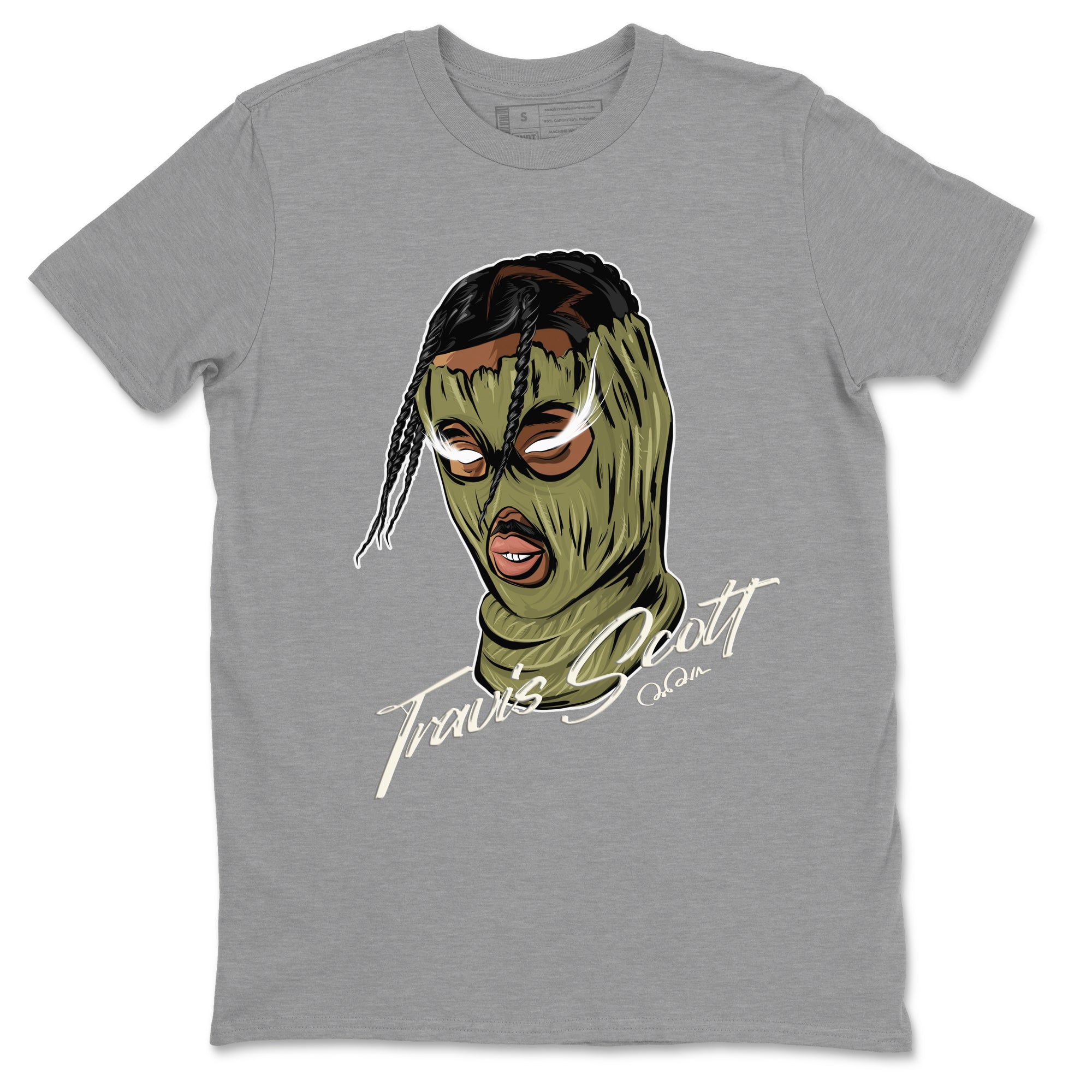 Ski Mask Gang snkmatch Tee - Air Jordan 1 Travis Scott Golf