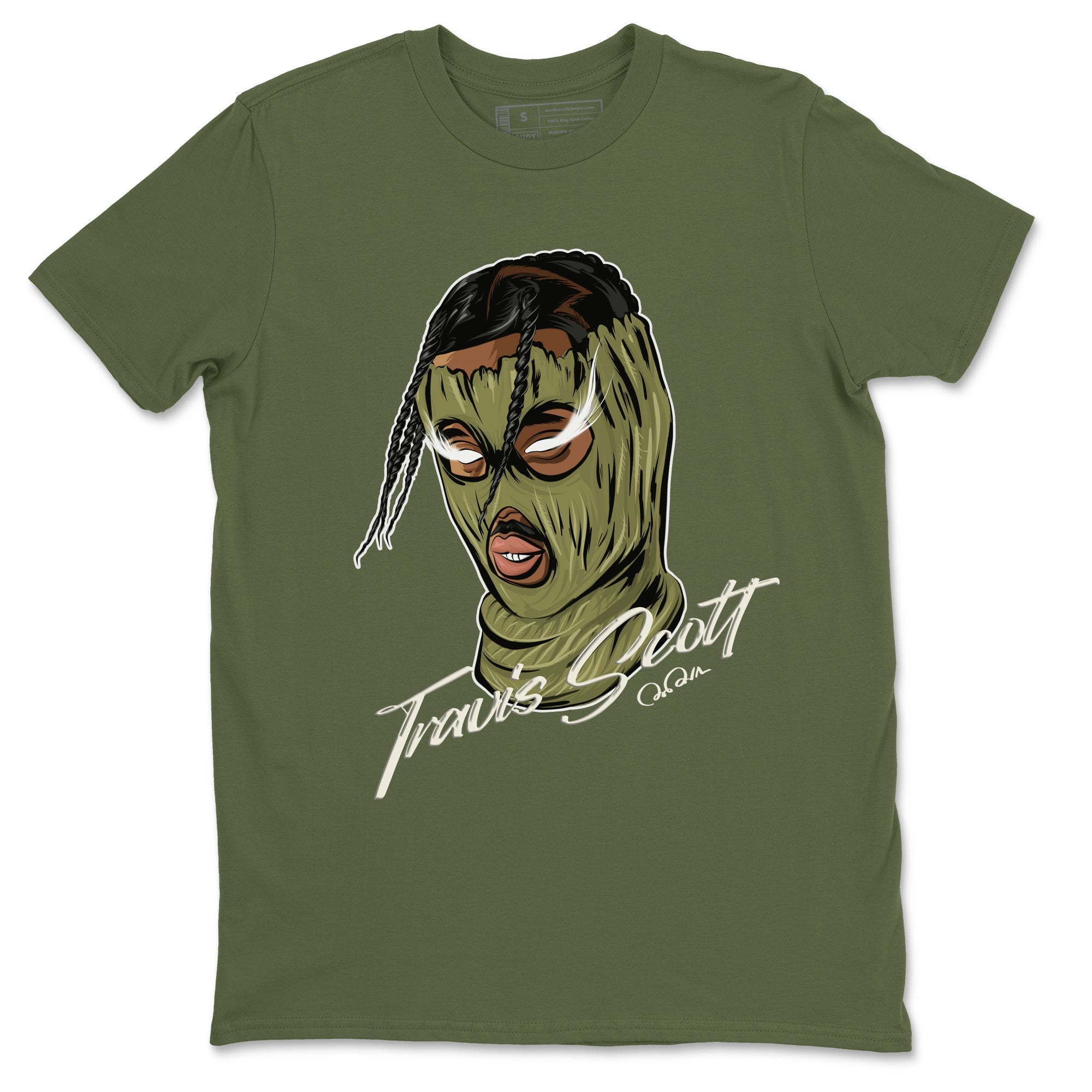 Ski Mask Gang snkmatch Tee - Air Jordan 1 Travis Scott Golf