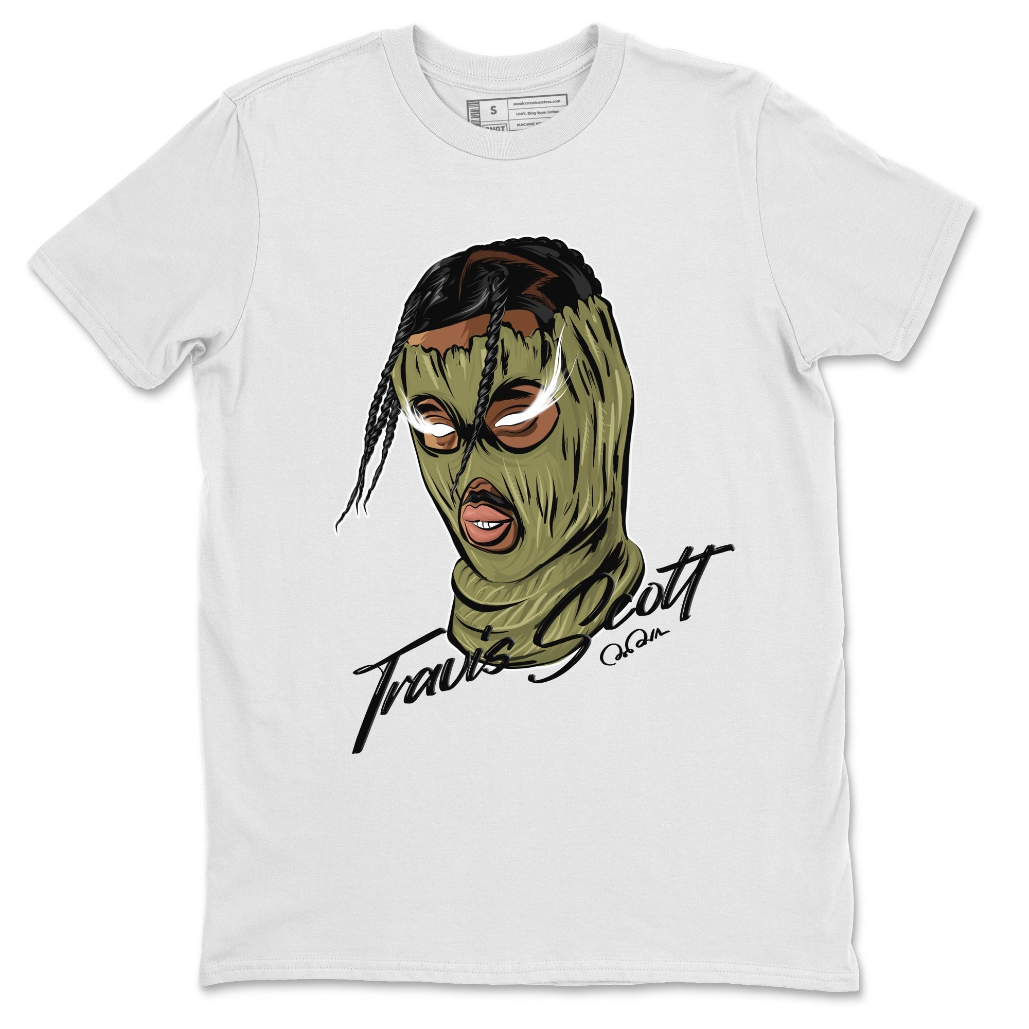 Ski Mask Gang snkmatch Tee - Air Jordan 1 Travis Scott Golf