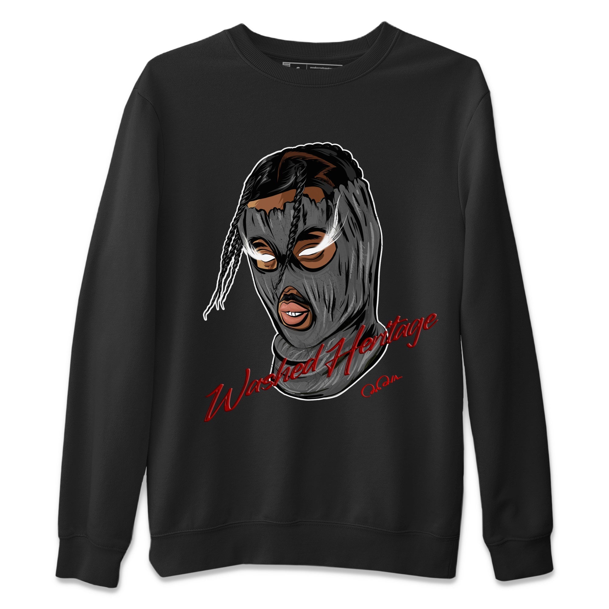 Ski Mask Gang Unisex Tops - Air Jordan 1 Washed Heritage