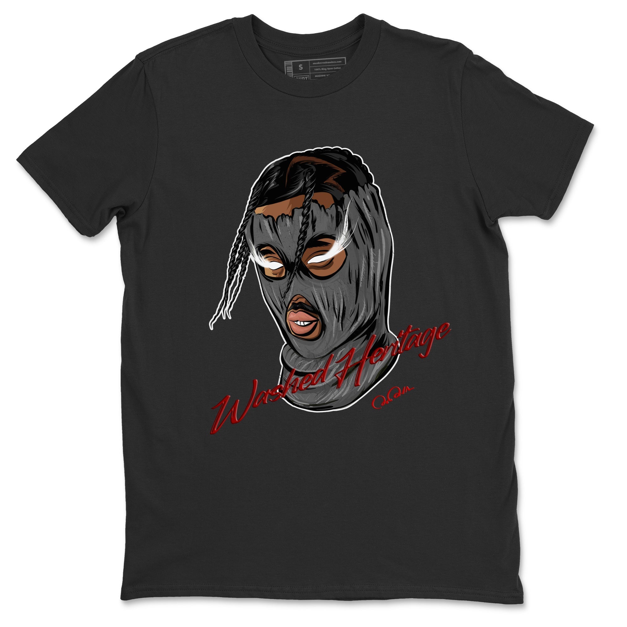 Ski Mask Gang Unisex Tops - Air Jordan 1 Washed Heritage