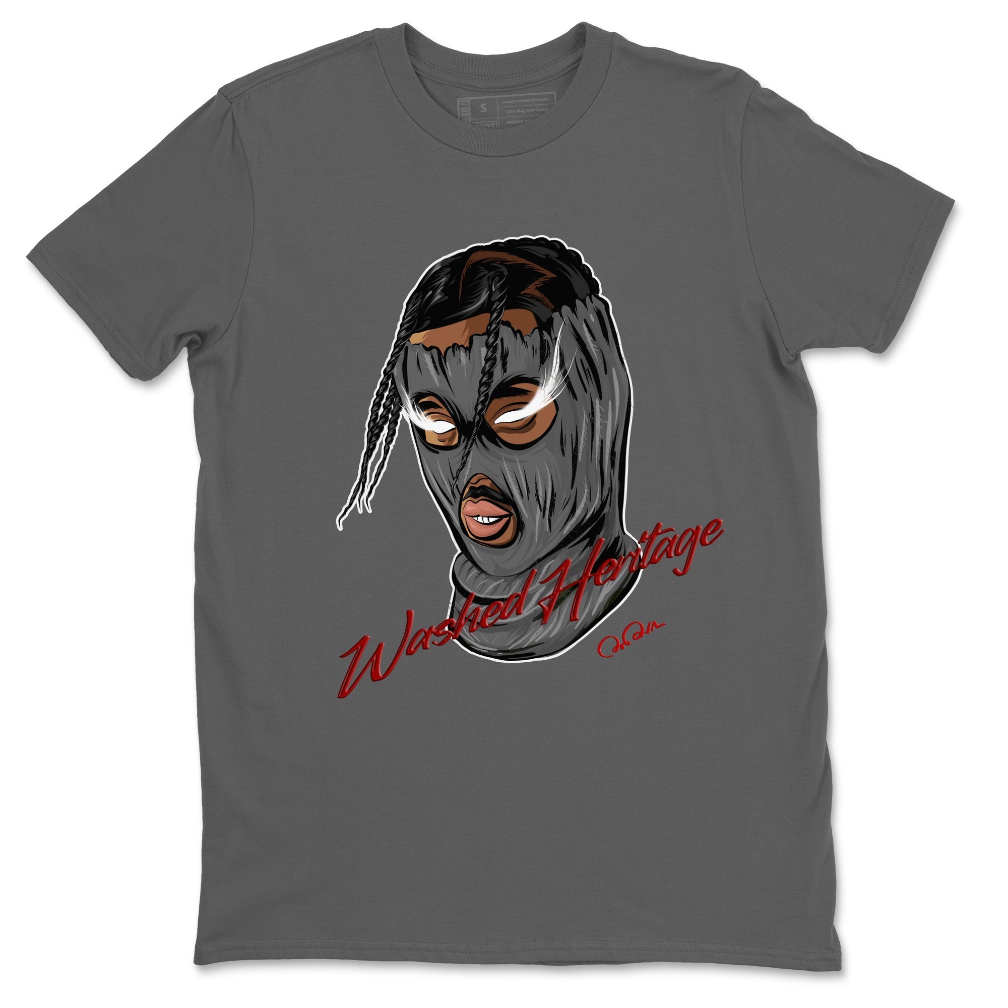 Ski Mask Gang Unisex Tops - Air Jordan 1 Washed Heritage