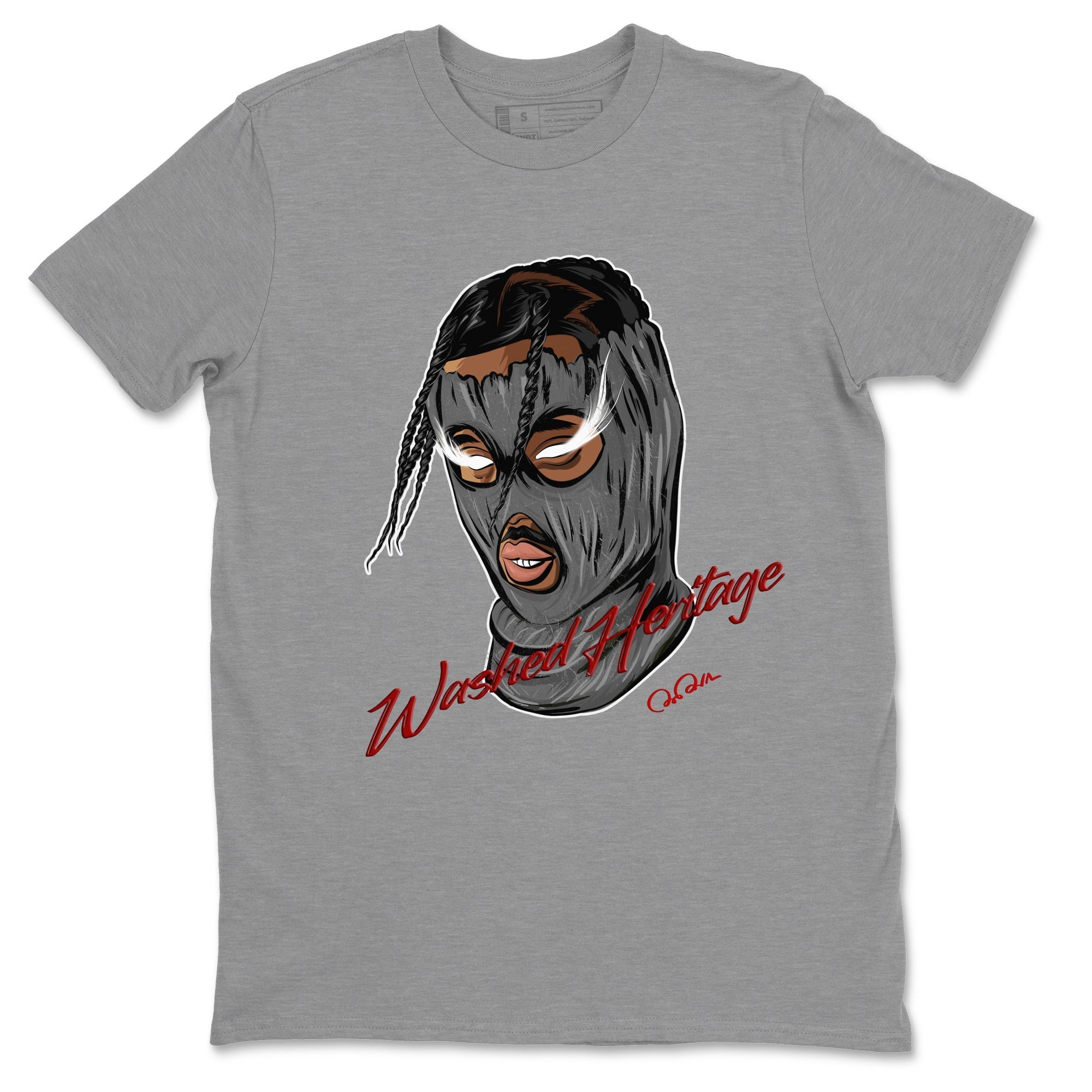 Ski Mask Gang Unisex Tops - Air Jordan 1 Washed Heritage