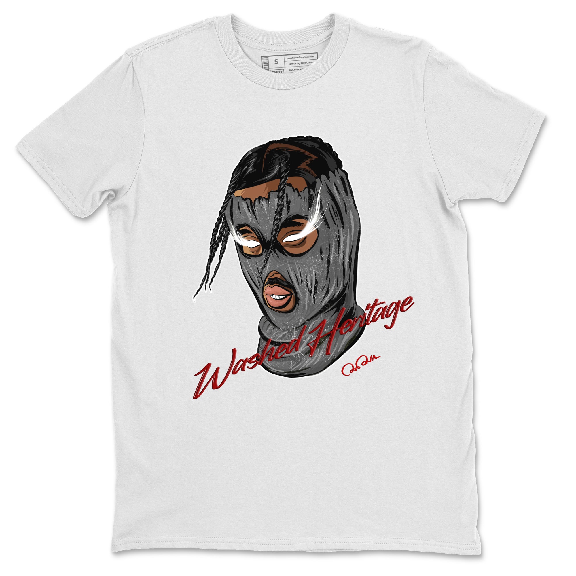 Ski Mask Gang Unisex Tops - Air Jordan 1 Washed Heritage