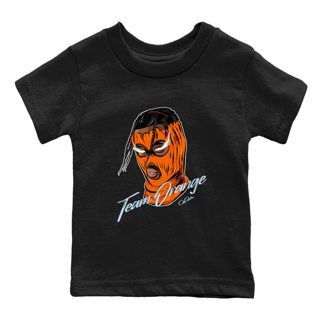 Ski Mask Gang snkmatch Tee Kids - Crazy 8 Team Orange
