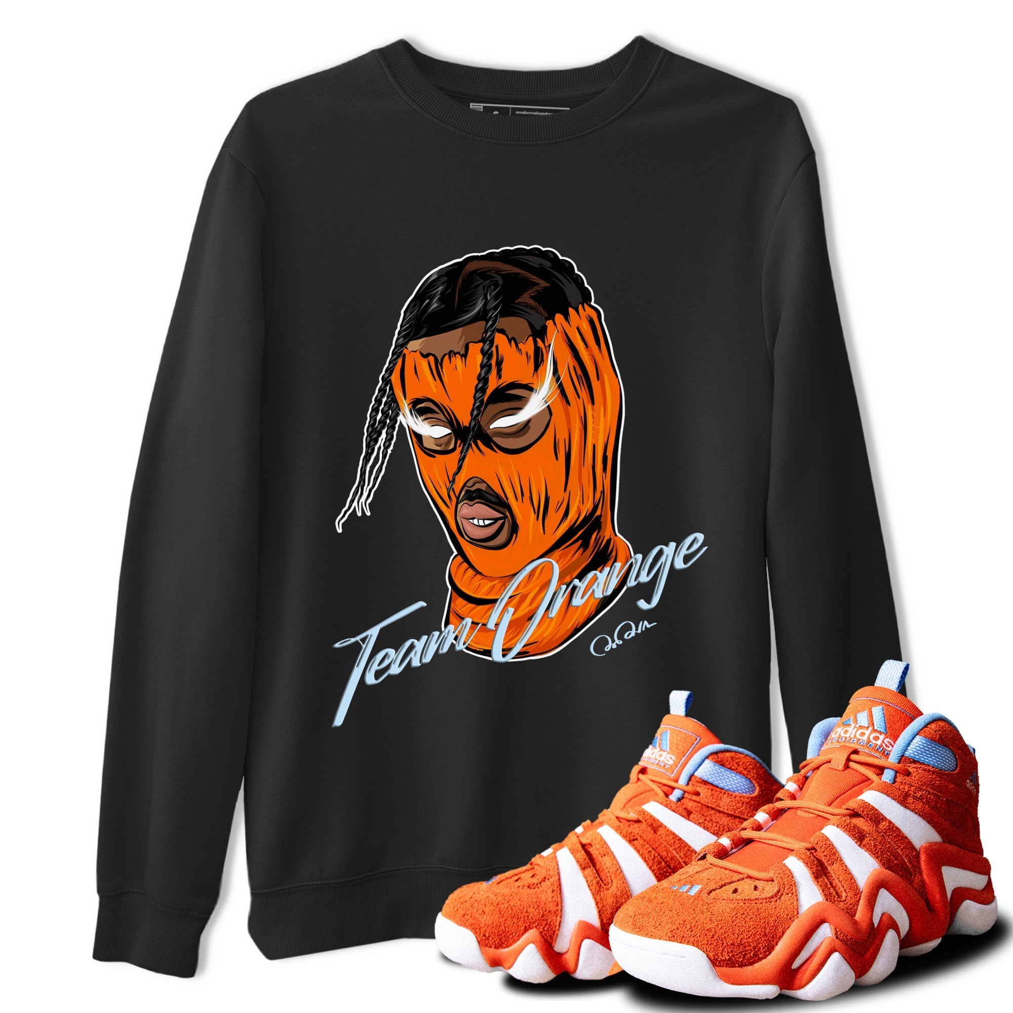 Ski Mask Gang snkmatch Tee - Crazy 8 Team Orange
