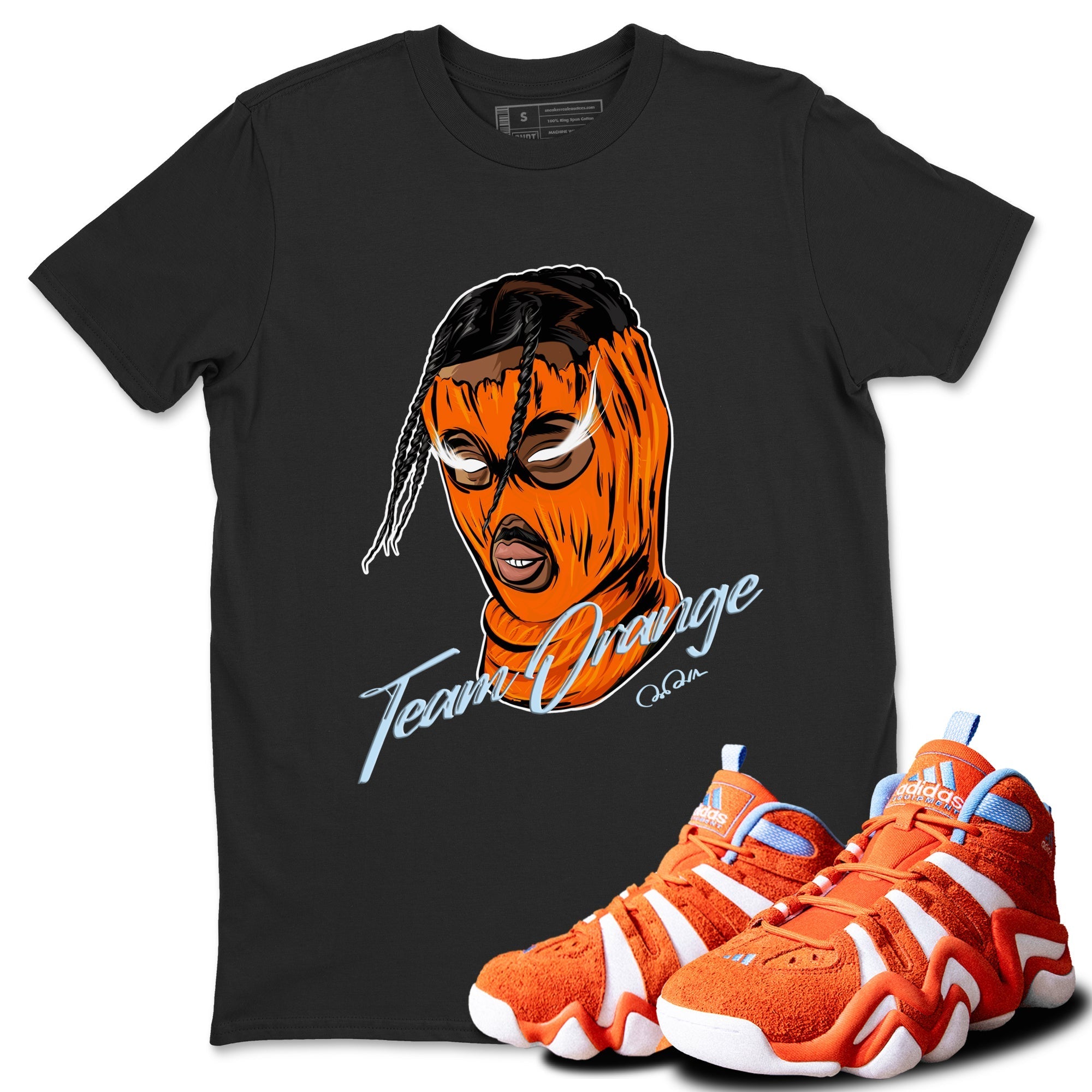 Ski Mask Gang snkmatch Tee - Crazy 8 Team Orange
