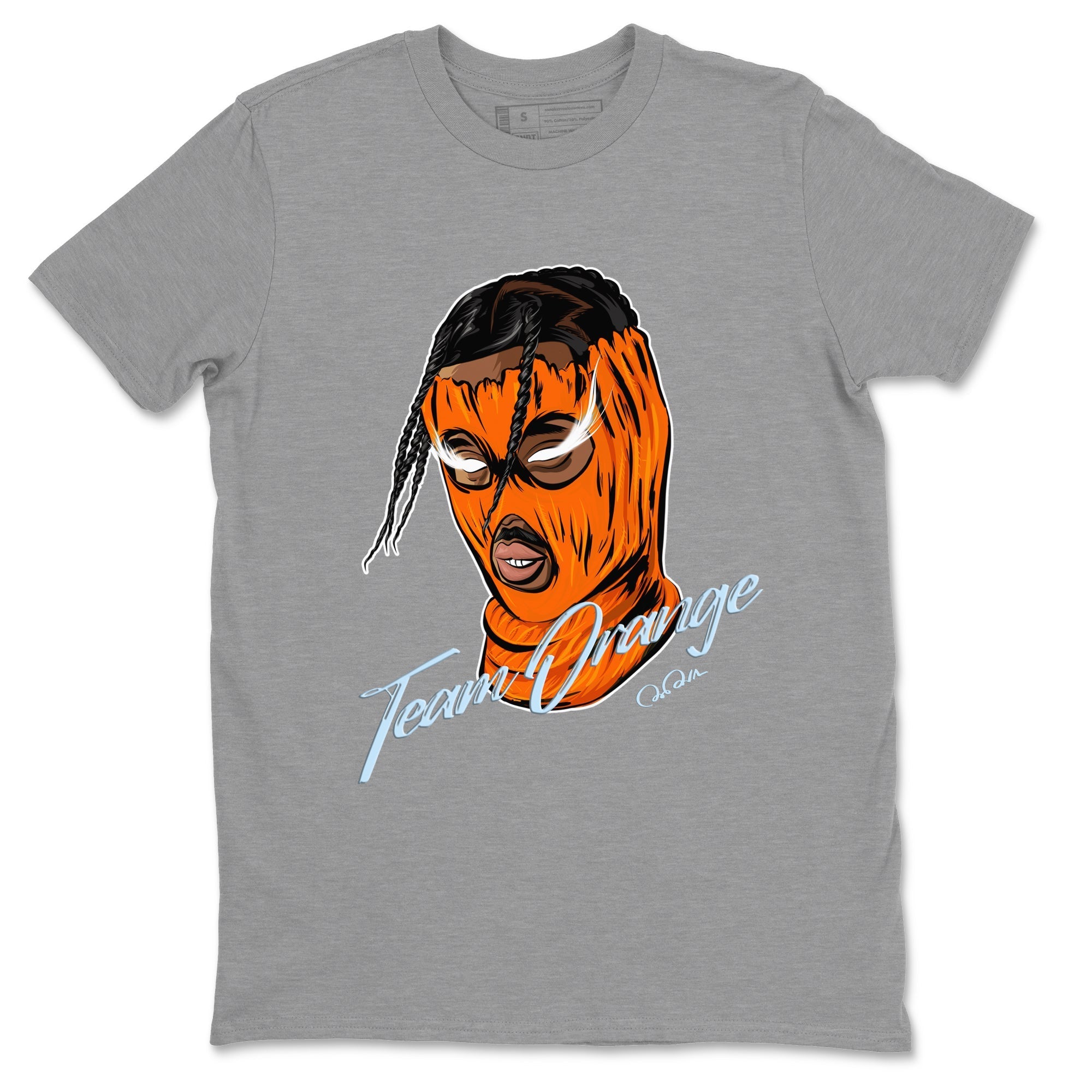Ski Mask Gang snkmatch Tee - Crazy 8 Team Orange