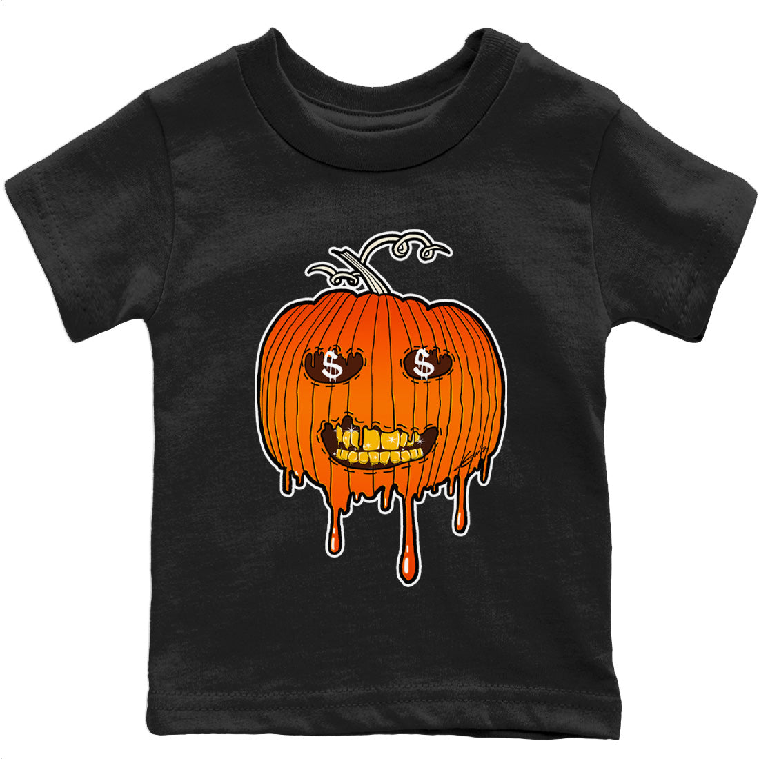 Ski Mask Pumpkin Kids Tops - Air Jordan 1 Starfish