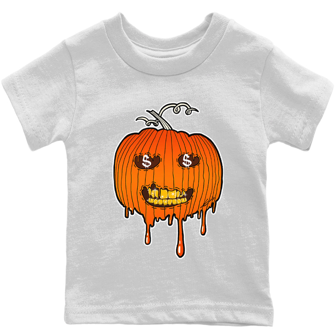 Ski Mask Pumpkin Kids Tops - Air Jordan 1 Starfish