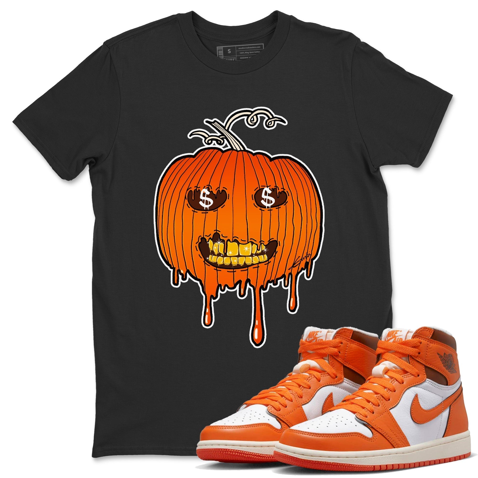 Ski Mask Pumpkin Unisex Tops - Air Jordan 1 Starfish