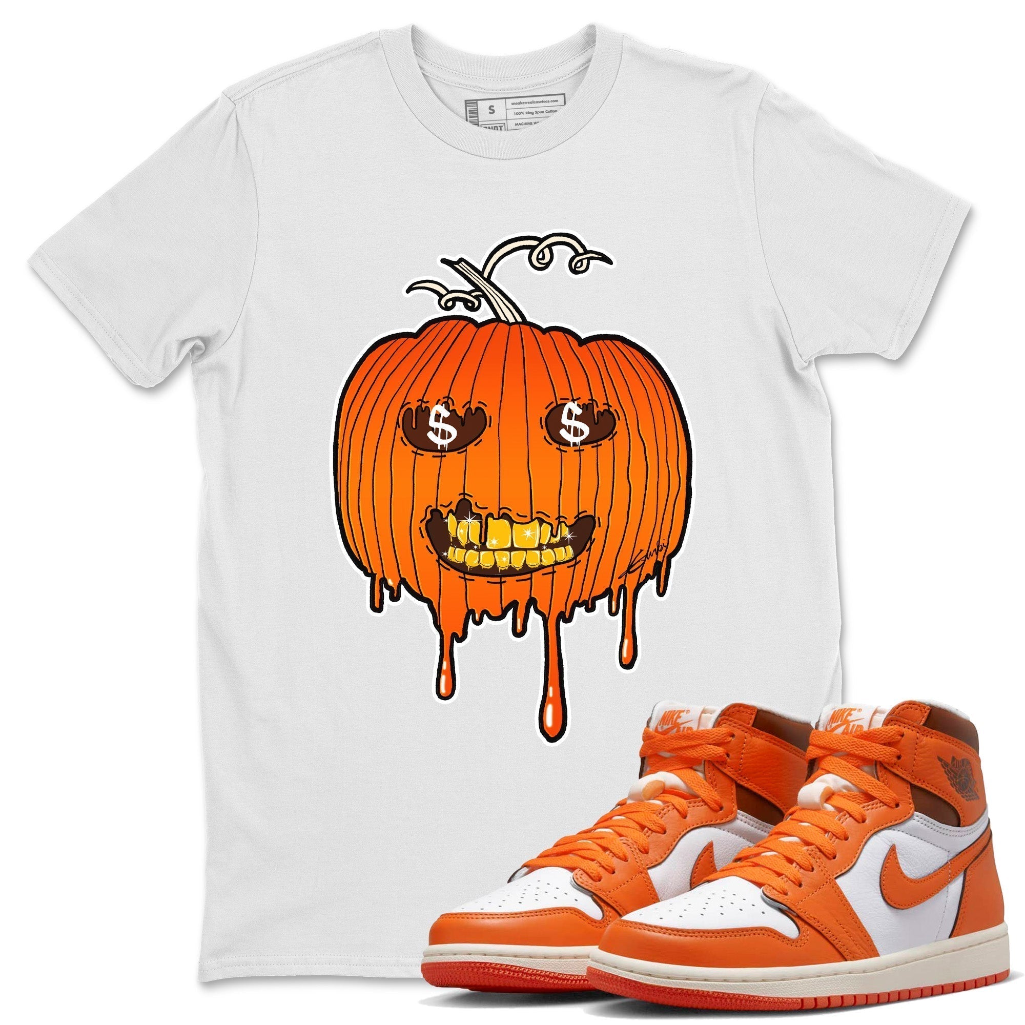 Ski Mask Pumpkin Unisex Tops - Air Jordan 1 Starfish