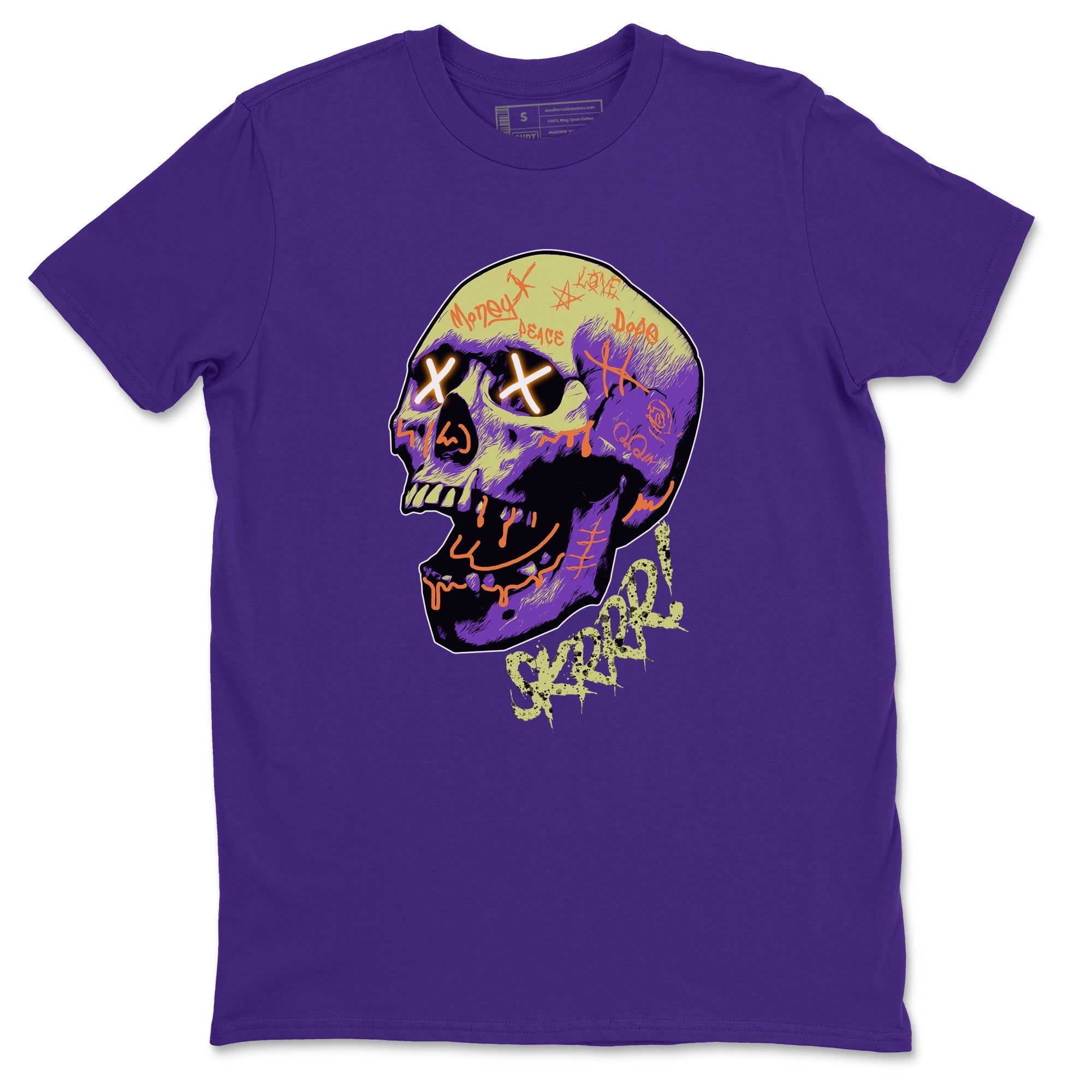 Skrrr snkmatch Tee - Air Jordan 4 Canyon Purple