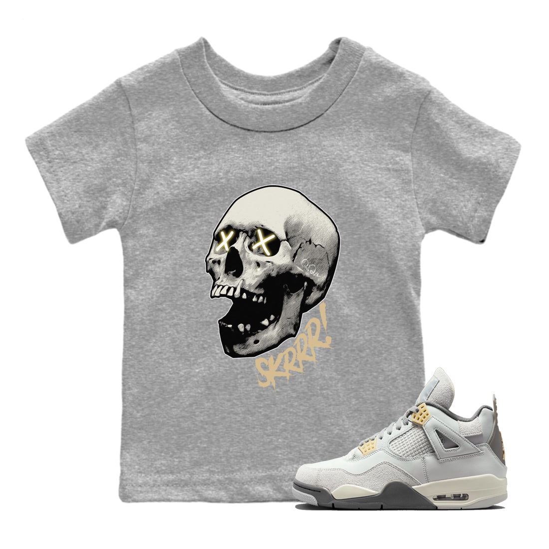 Skrrr Kids Tops - Air Jordan 4 Craft