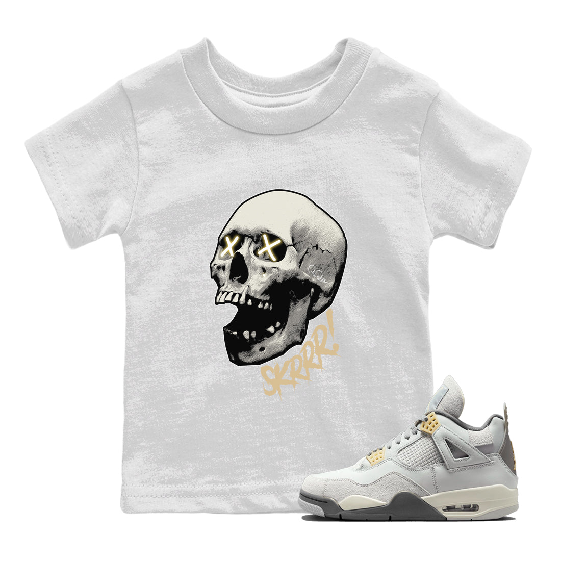 Skrrr Kids Tops - Air Jordan 4 Craft