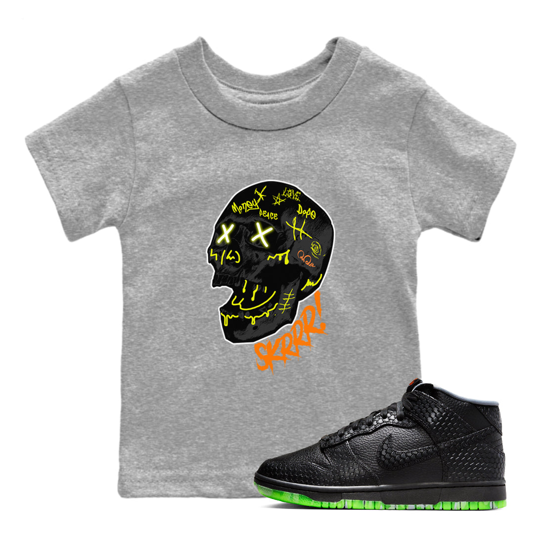 Skrrr snkmatch Tee Kids - Dunk Halloween