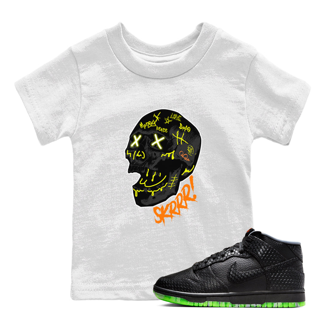 Skrrr snkmatch Tee Kids - Dunk Halloween