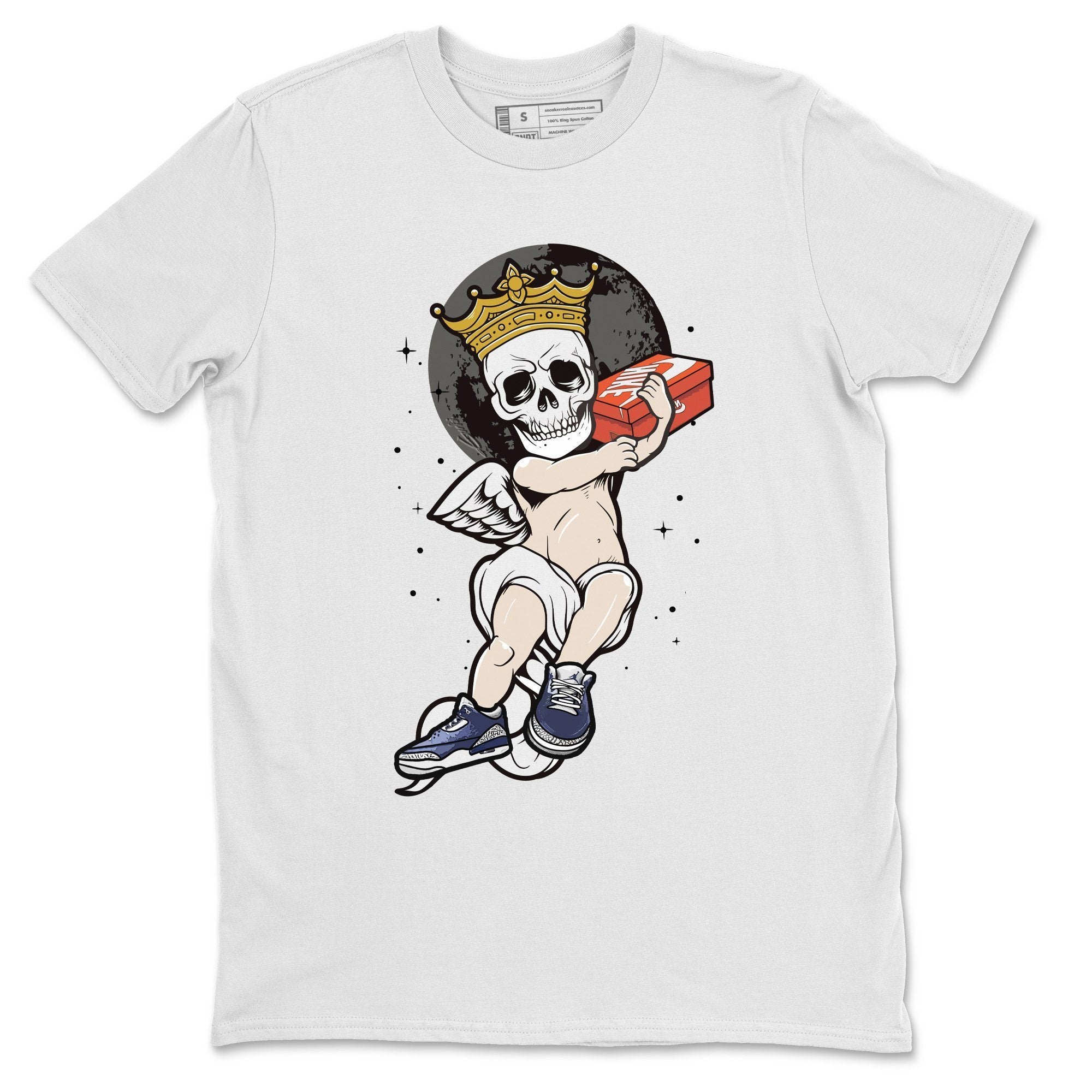 Skull Angel Unisex Tops - Air Jordan 3 Midnight Navy