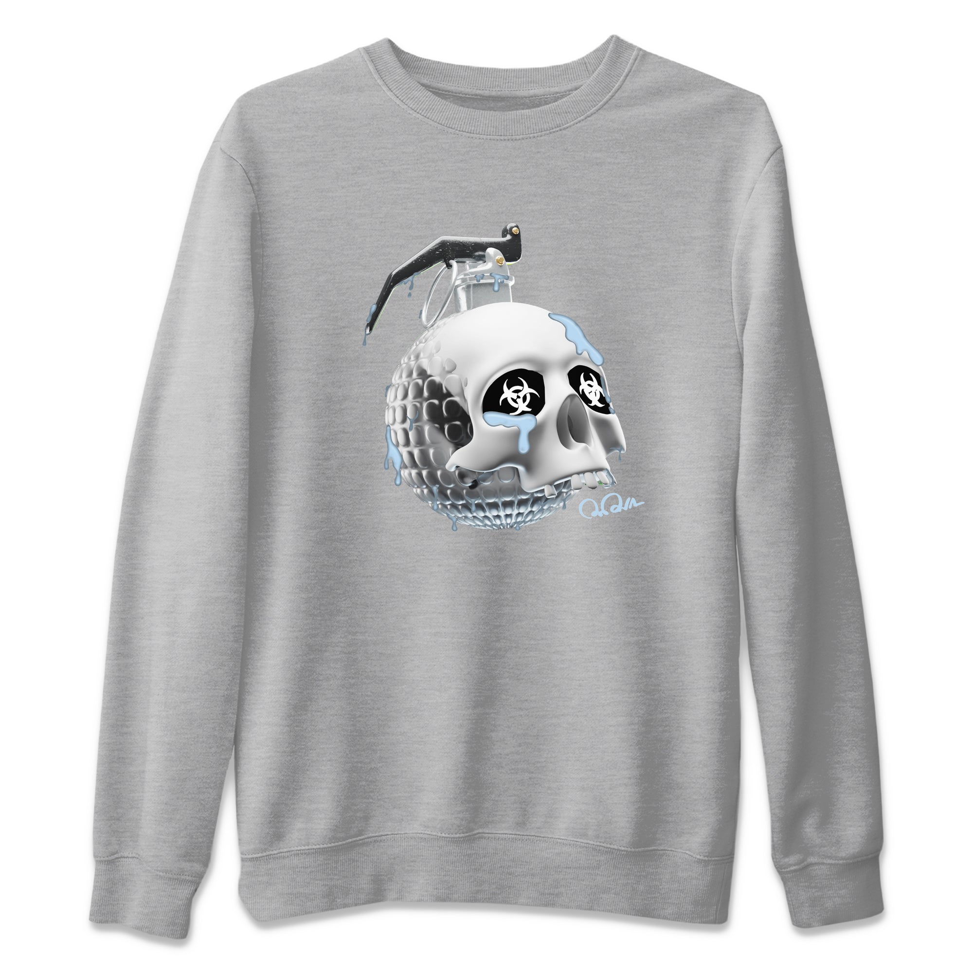 Skull Bomb Unisex Tops - Air Jordan 11 White Cement
