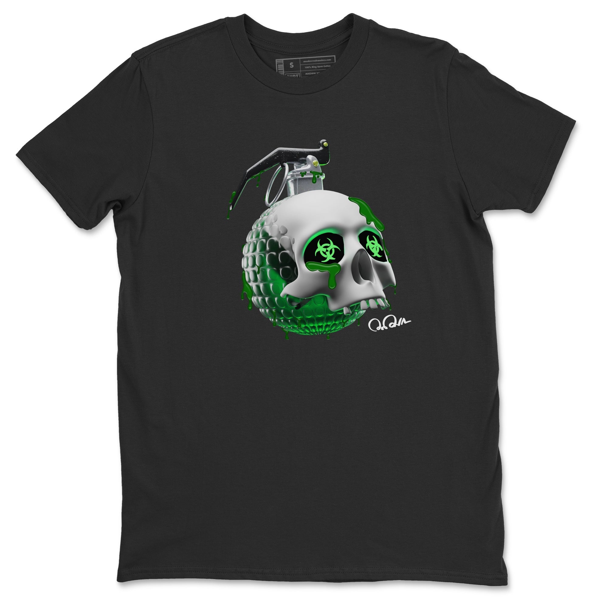 Skull Bomb Unisex Tops - Air Jordan 4 Pine Green
