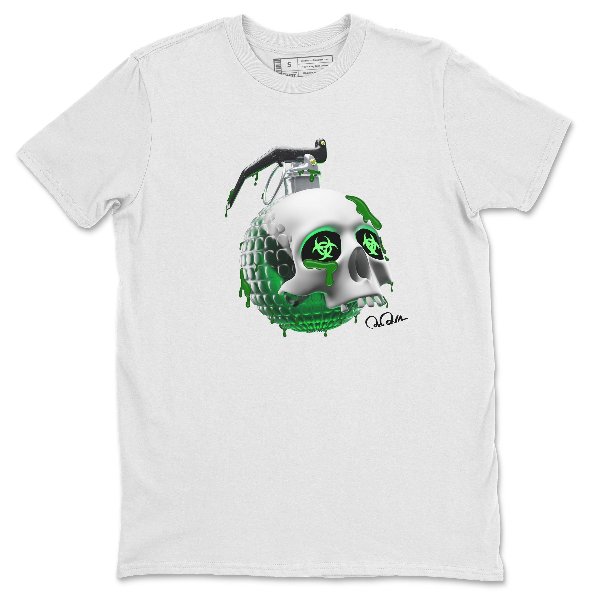 Skull Bomb Unisex Tops - Air Jordan 4 Pine Green SB