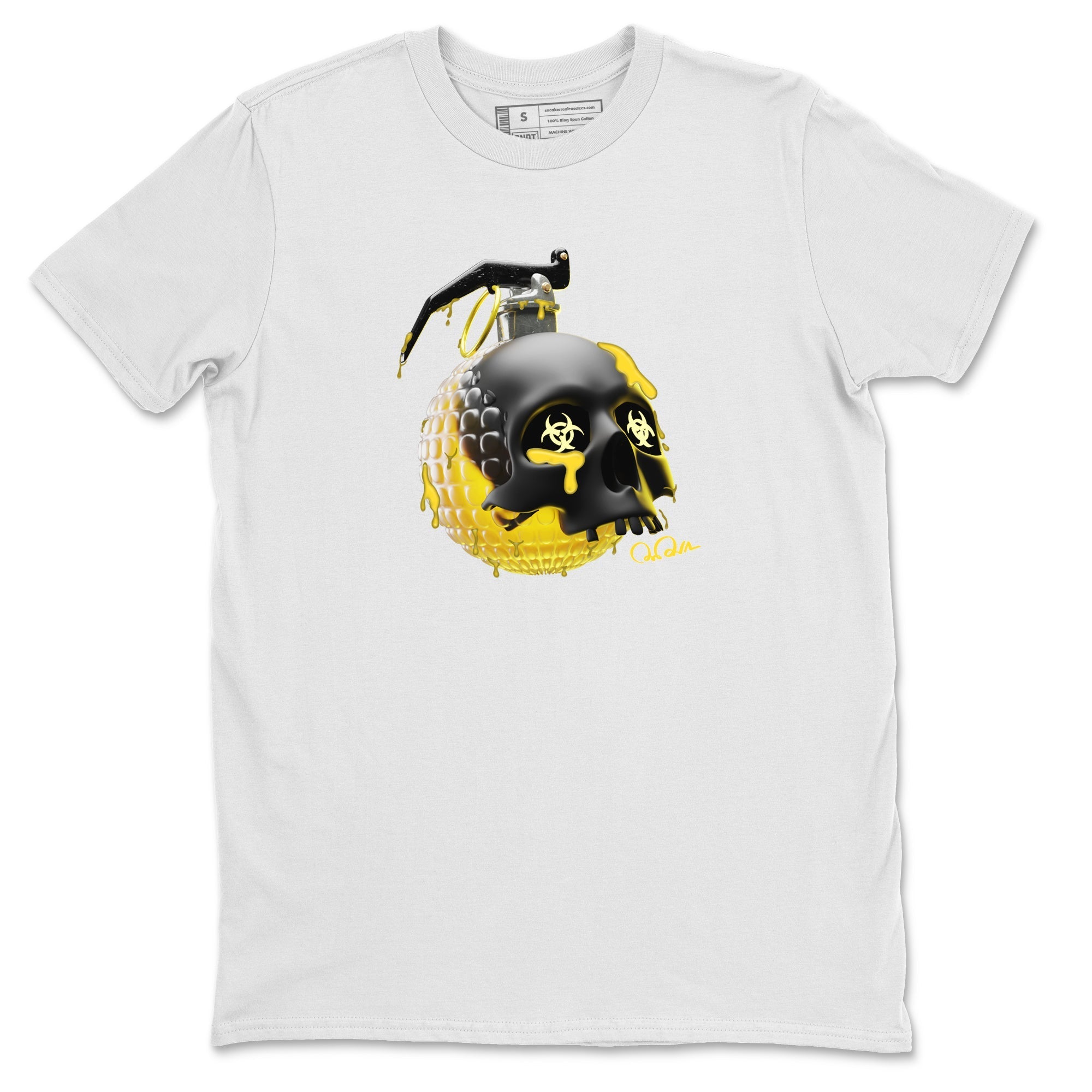 Skull Bomb Unisex Tops - Air Jordan 4 Thunder