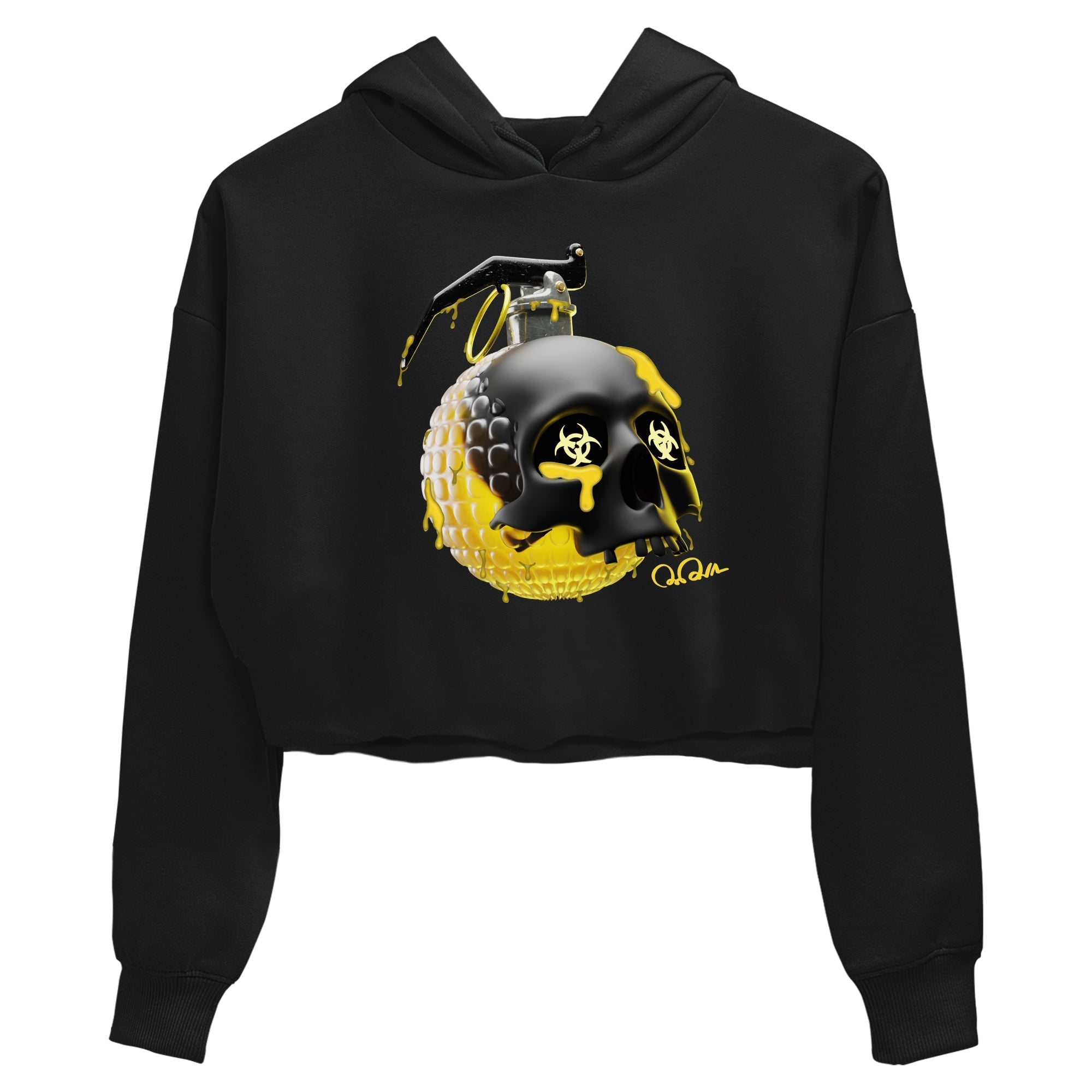 Skull Bomb Women's Tops - Air Jordan 4 Thunder