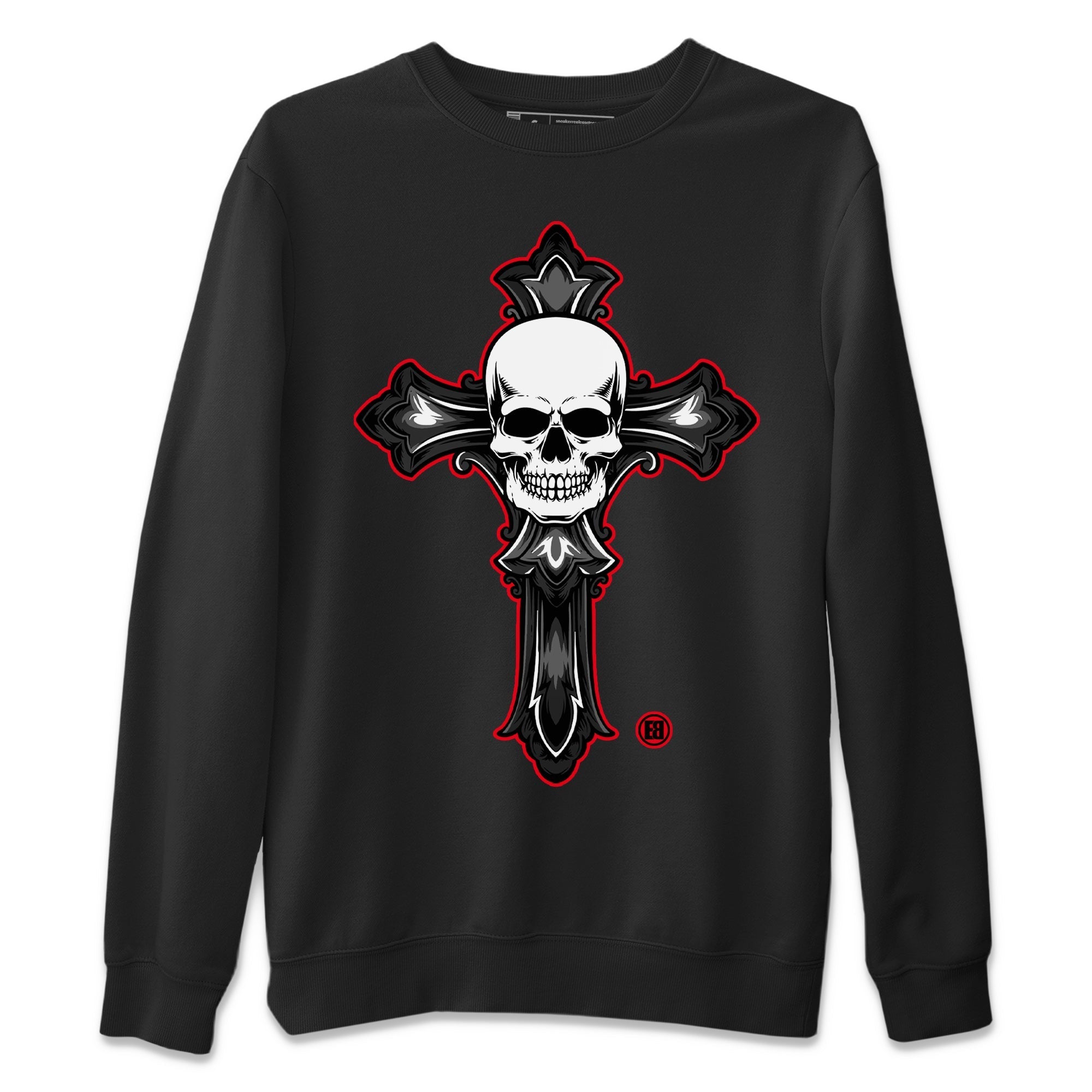 Skull Cross Unisex Tops - Air Jordan 12 Playoffs