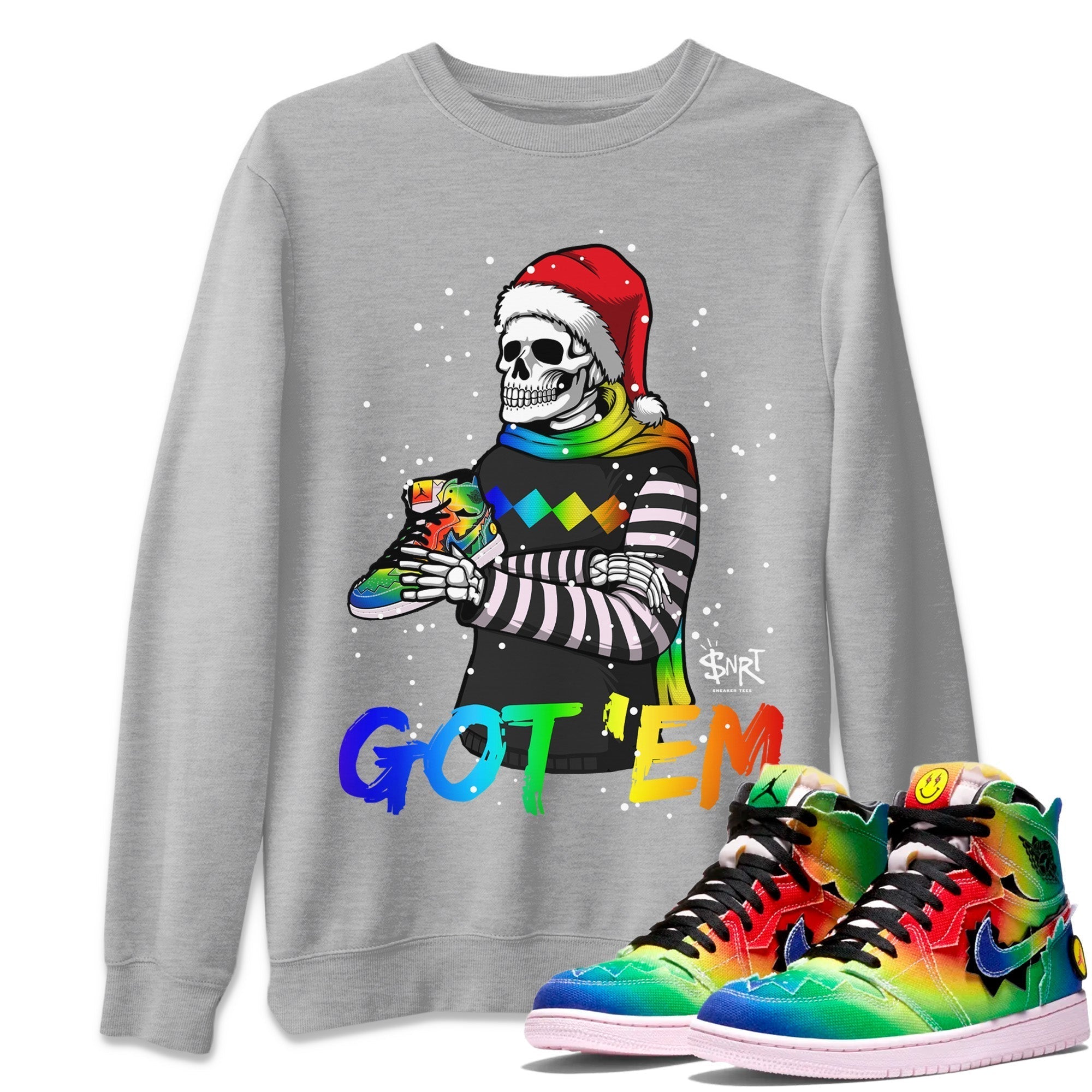 Skull Got Em Unisex Tops - Air Jordan 1 J Balvin