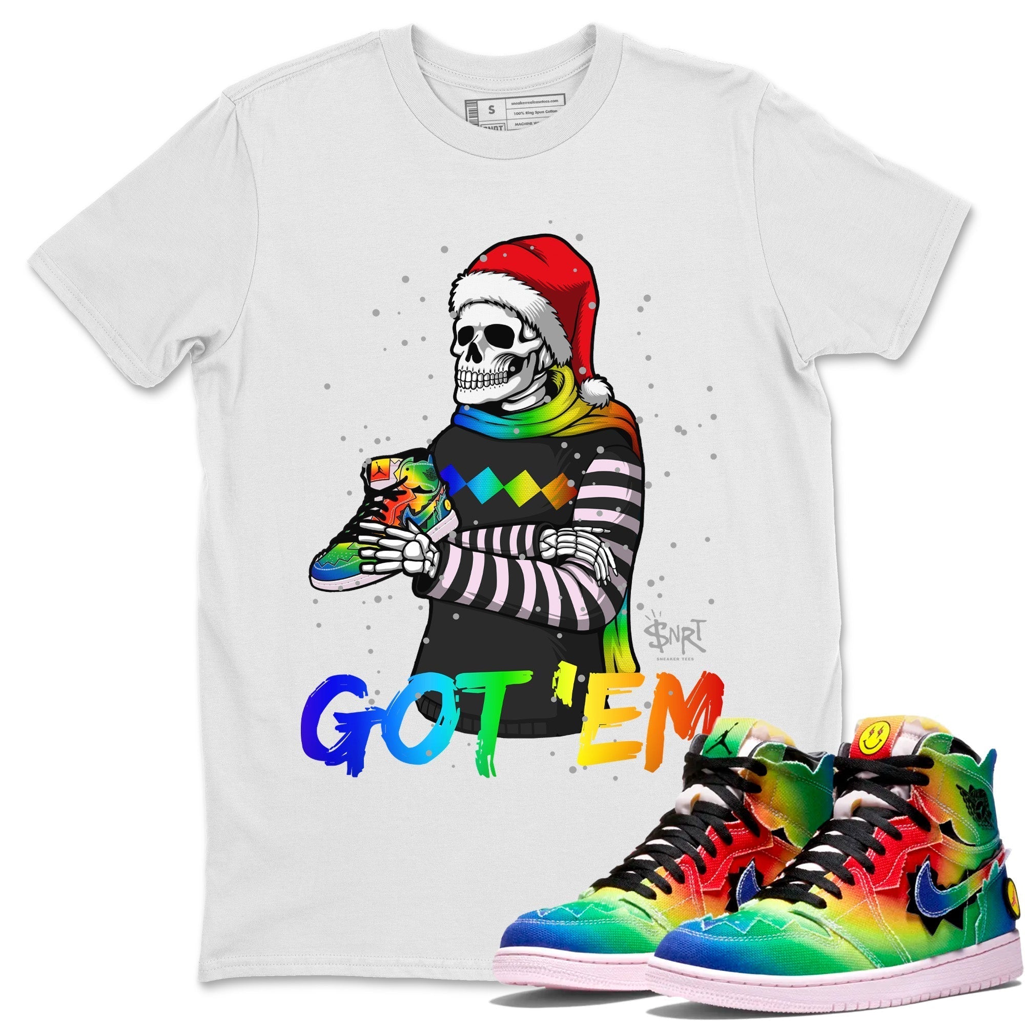 Skull Got Em Unisex Tops - Air Jordan 1 J Balvin