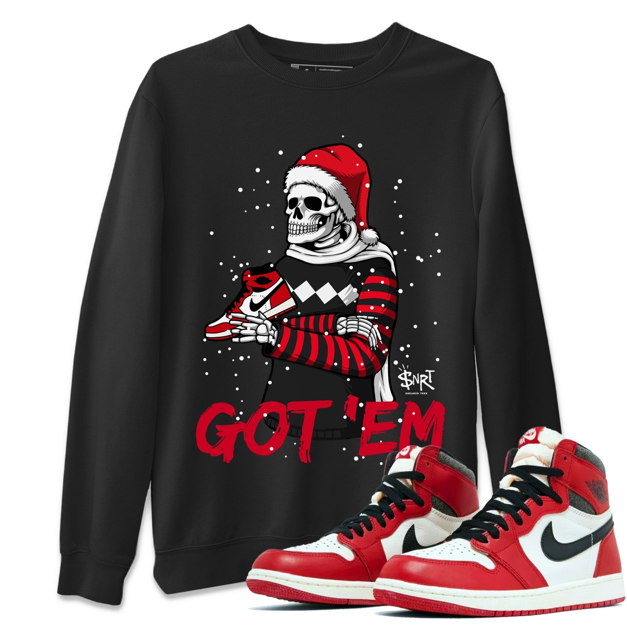 Skull Got Em Unisex Tops - Air Jordan 1 Lost & Found