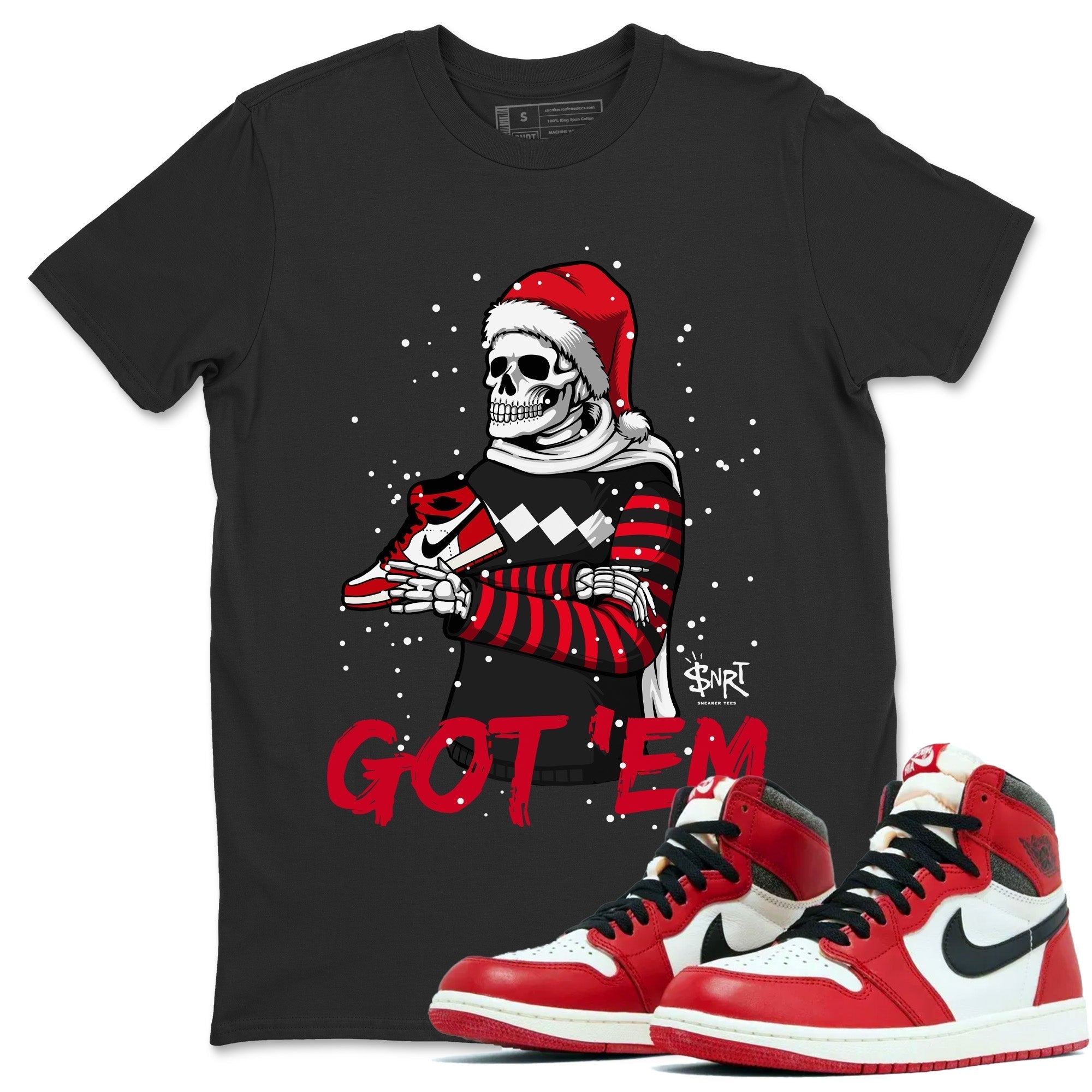 Skull Got Em Unisex Tops - Air Jordan 1 Lost & Found