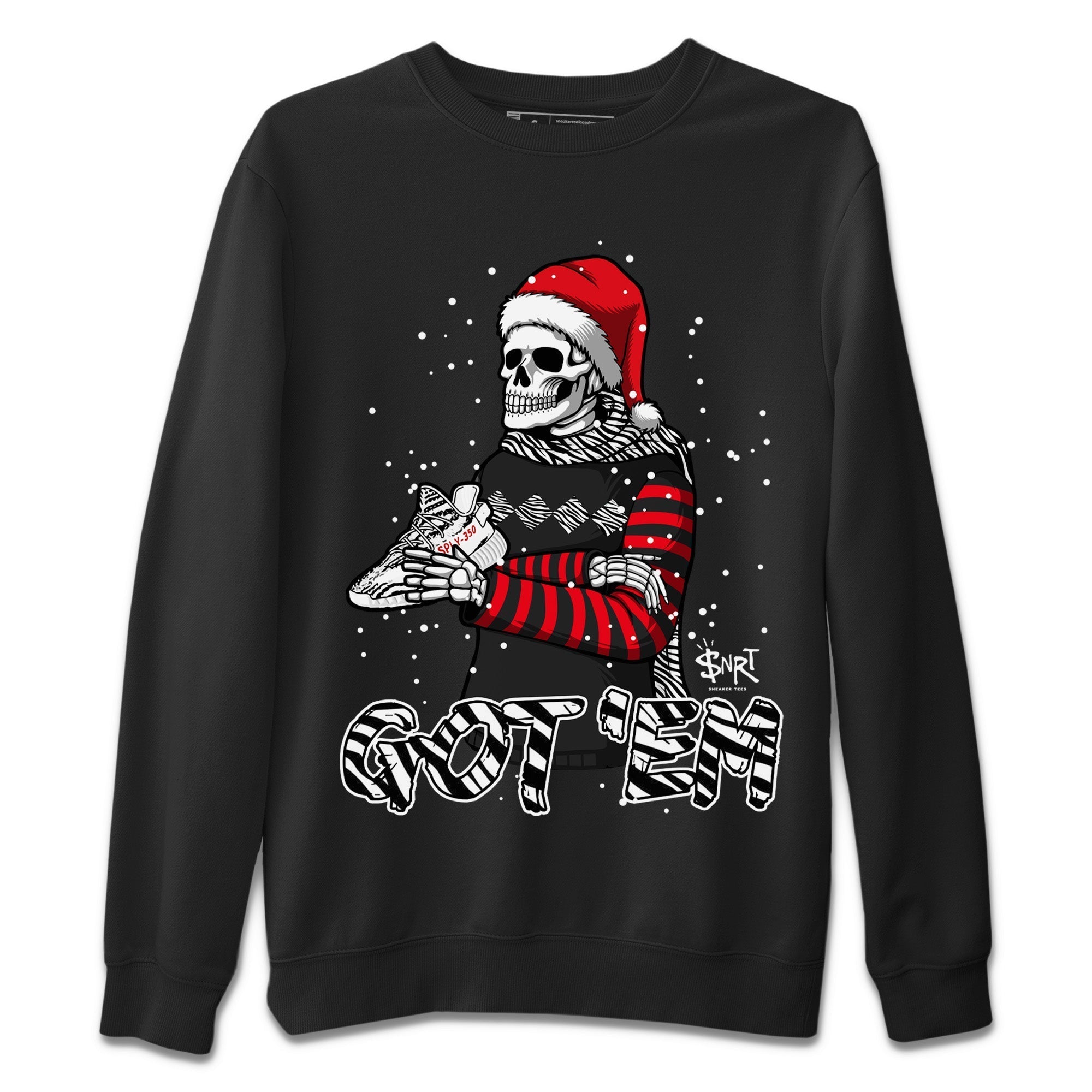 Skull Got Em Unisex Tops - Yeezy 350 Zebra