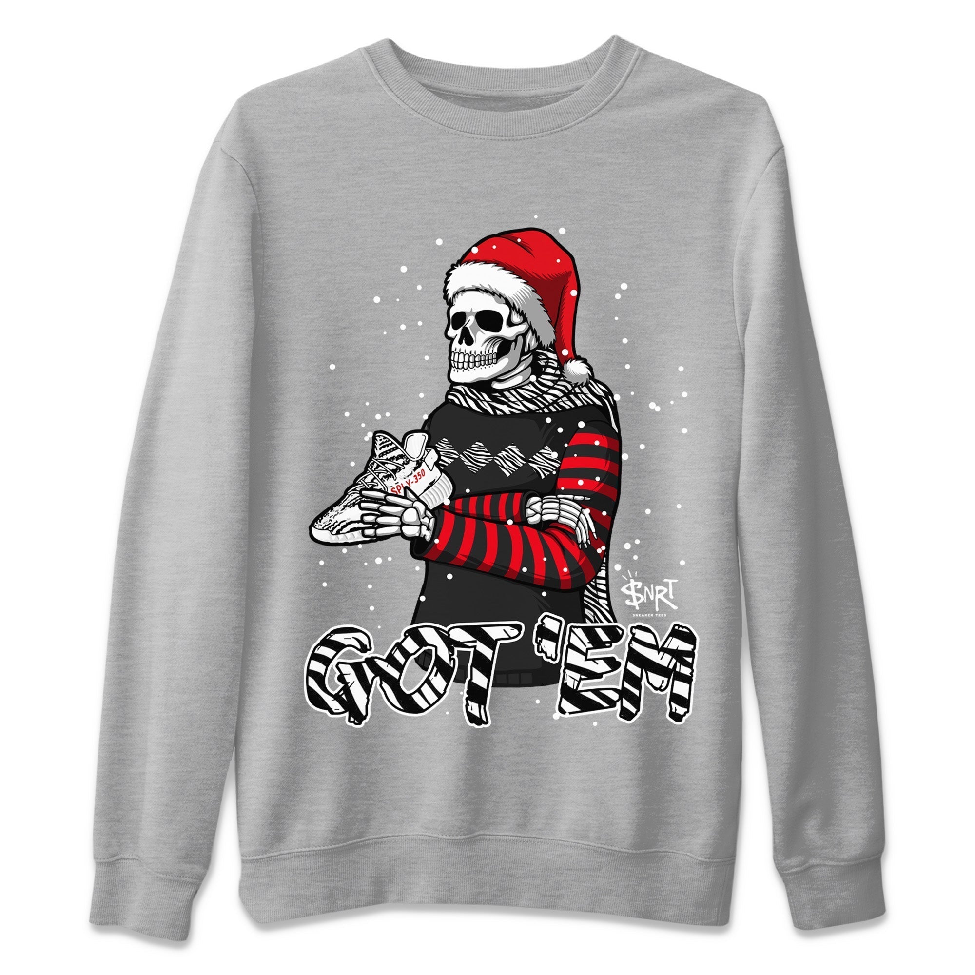 Skull Got Em Unisex Tops - Yeezy 350 Zebra