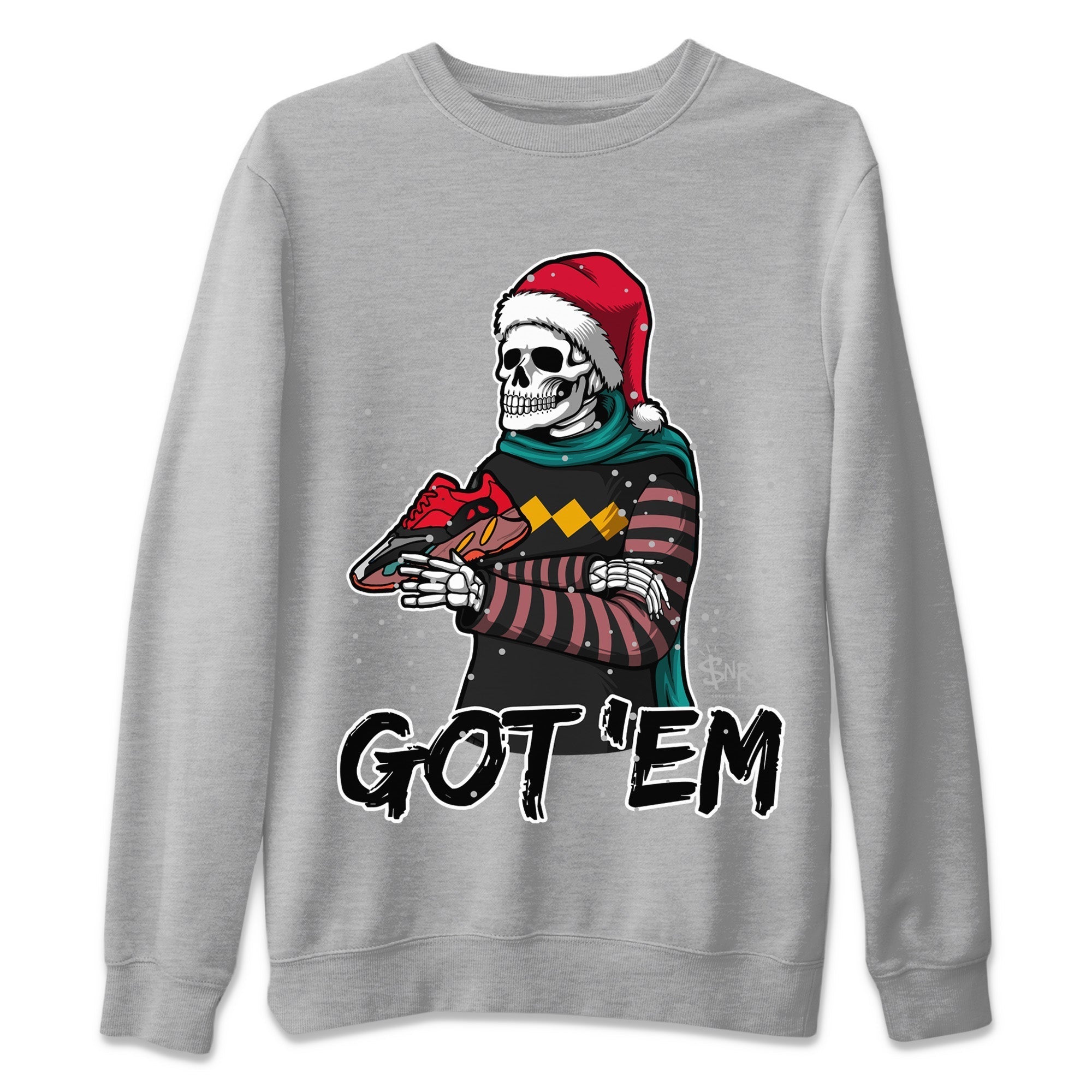 Skull Got Em Unisex Tops - Yeezy 700 Hi-Res Red