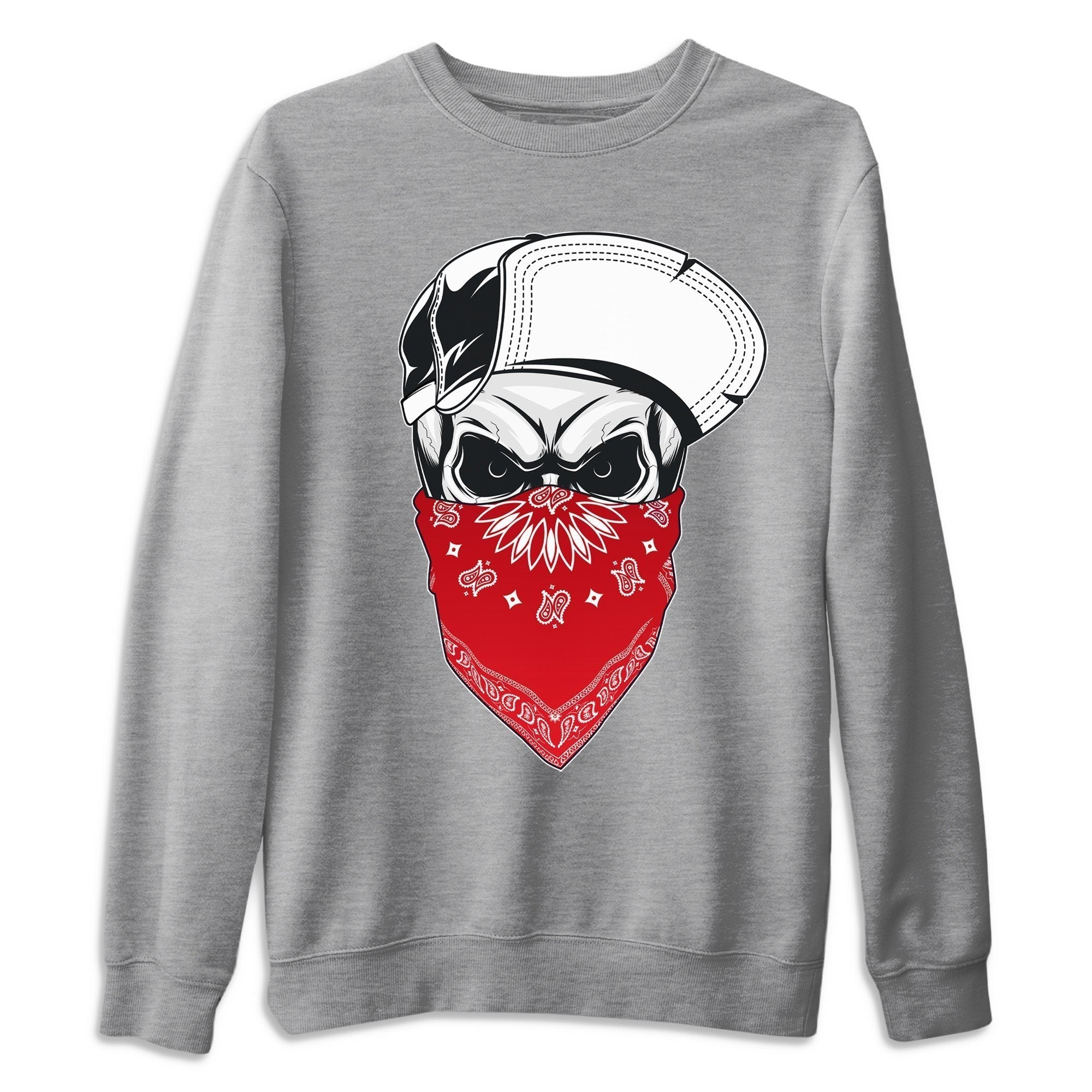 Skull Hat Unisex Tops - Air Jordan 1 Varsity Red
