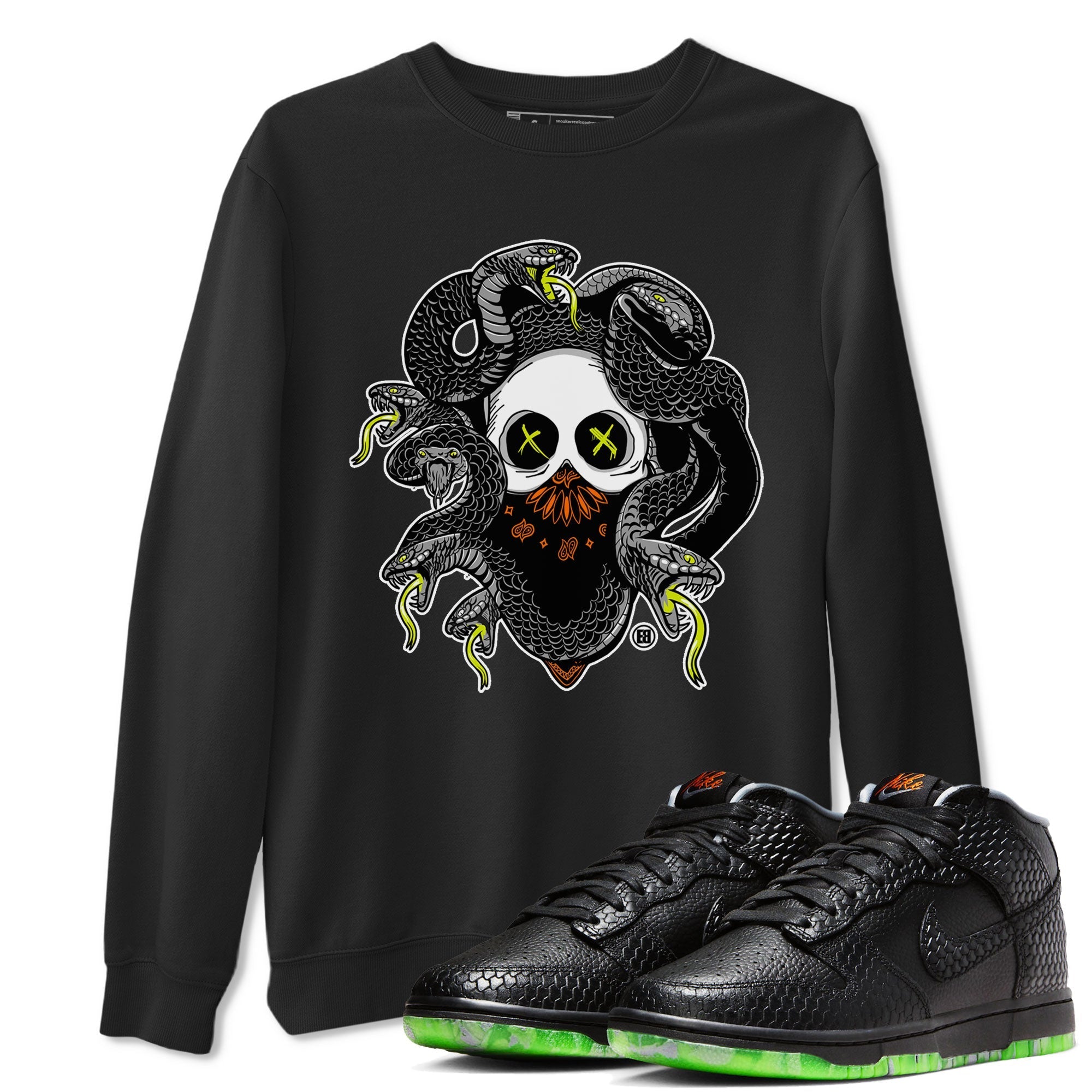 Skull Medusa snkmatch Tee - Dunk Halloween
