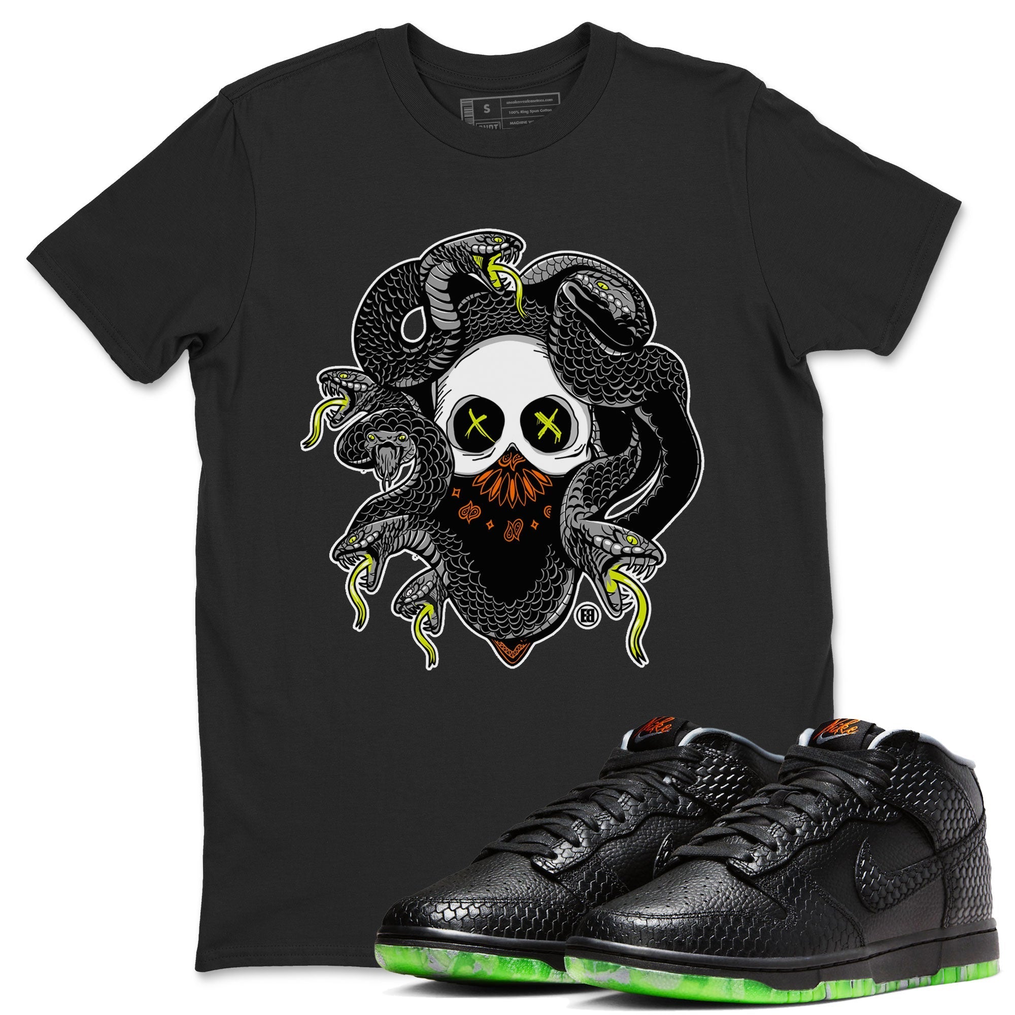 Skull Medusa snkmatch Tee - Dunk Halloween