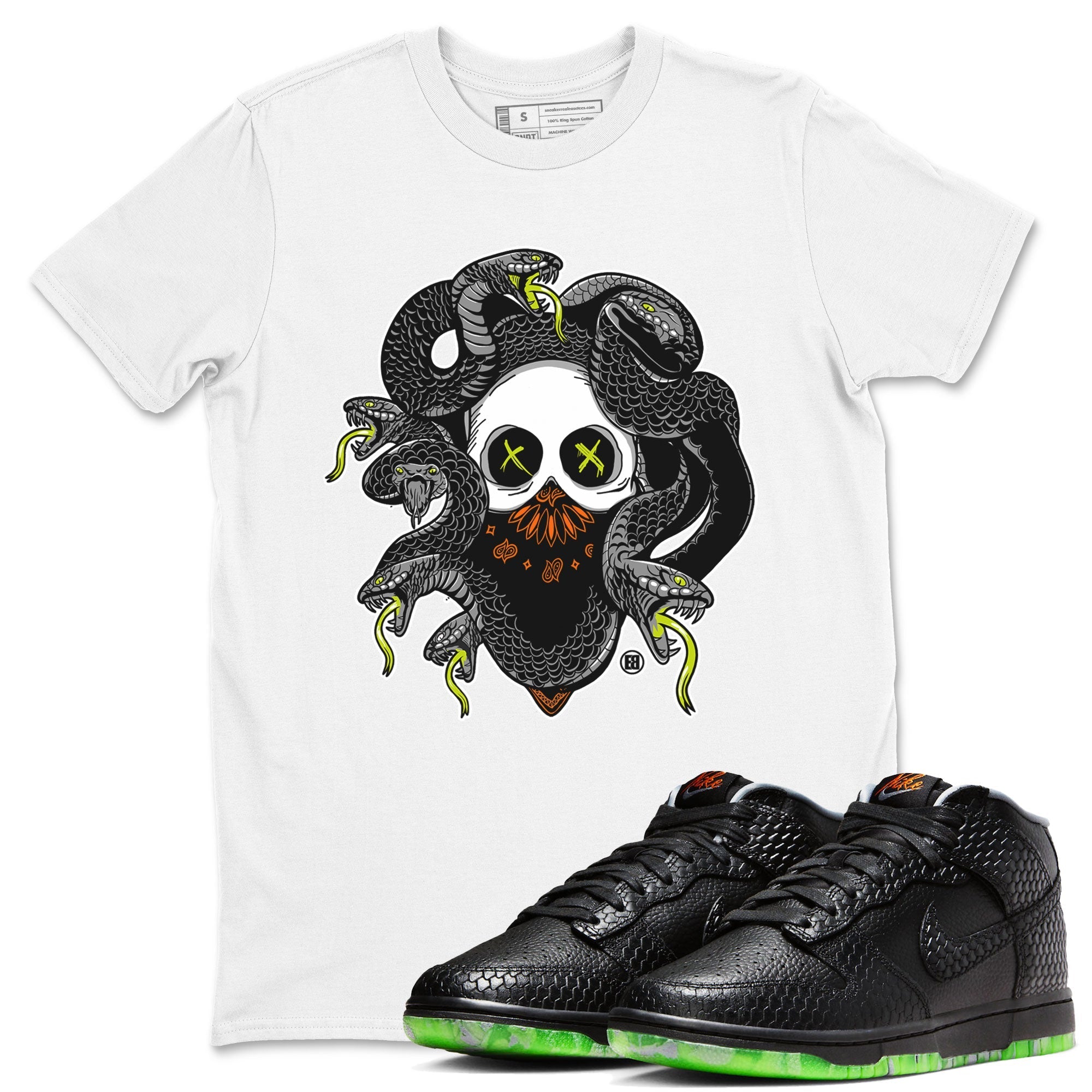 Skull Medusa snkmatch Tee - Dunk Halloween