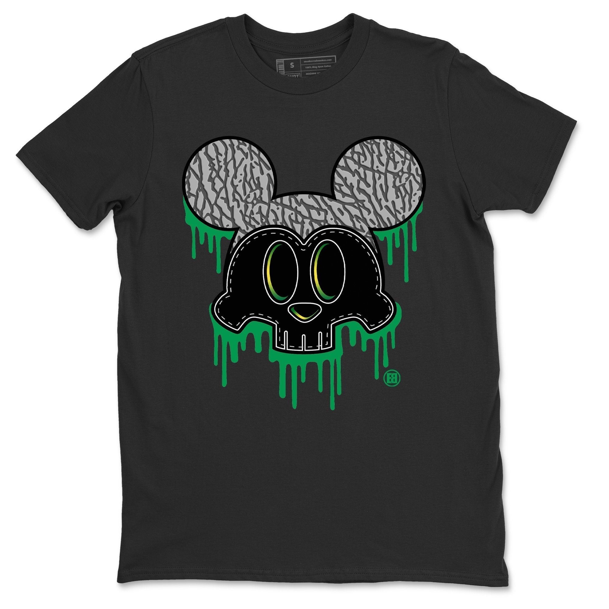 Skull Mouse Unisex Tops - Air Jordan 3 Pine Green