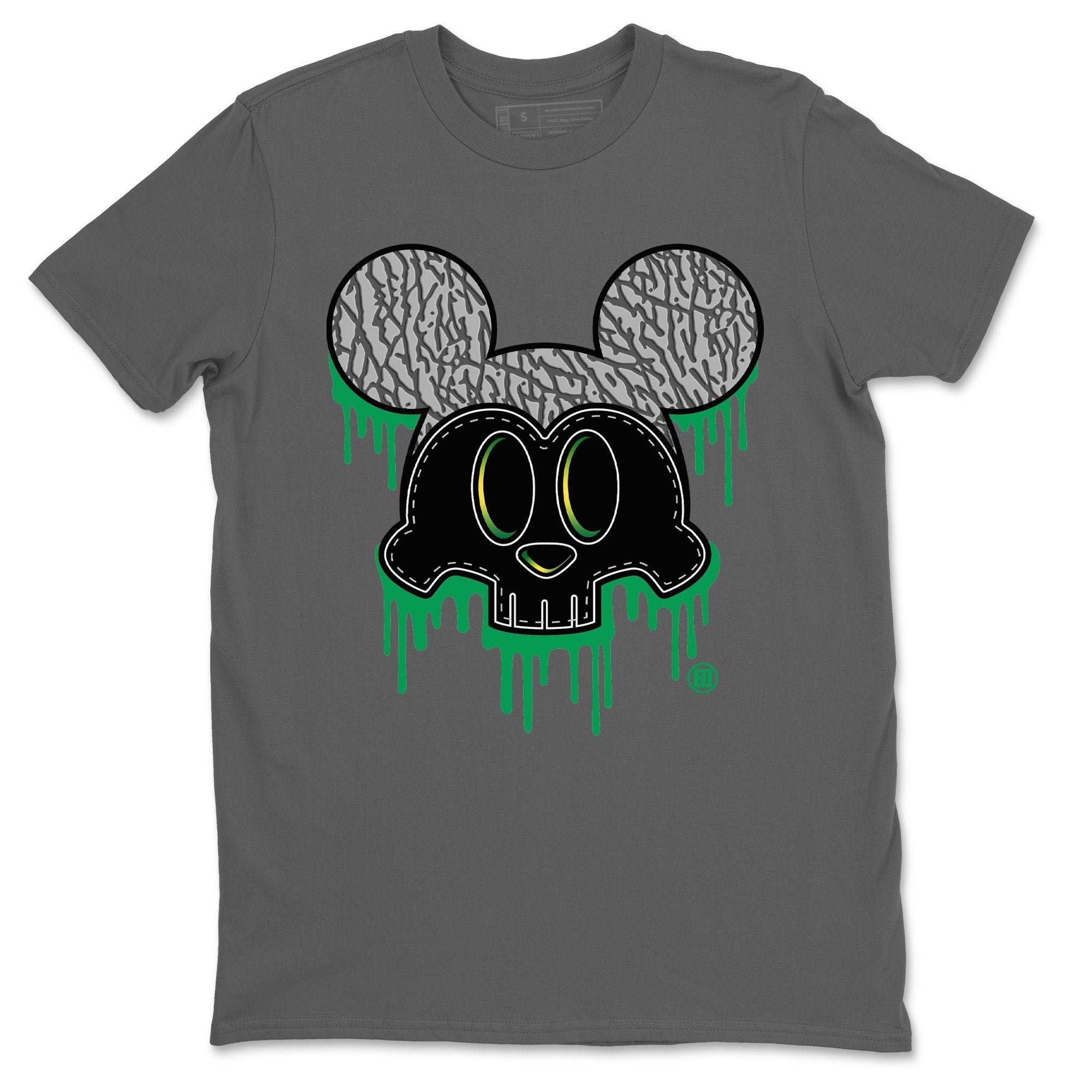 Skull Mouse Unisex Tops - Air Jordan 3 Pine Green