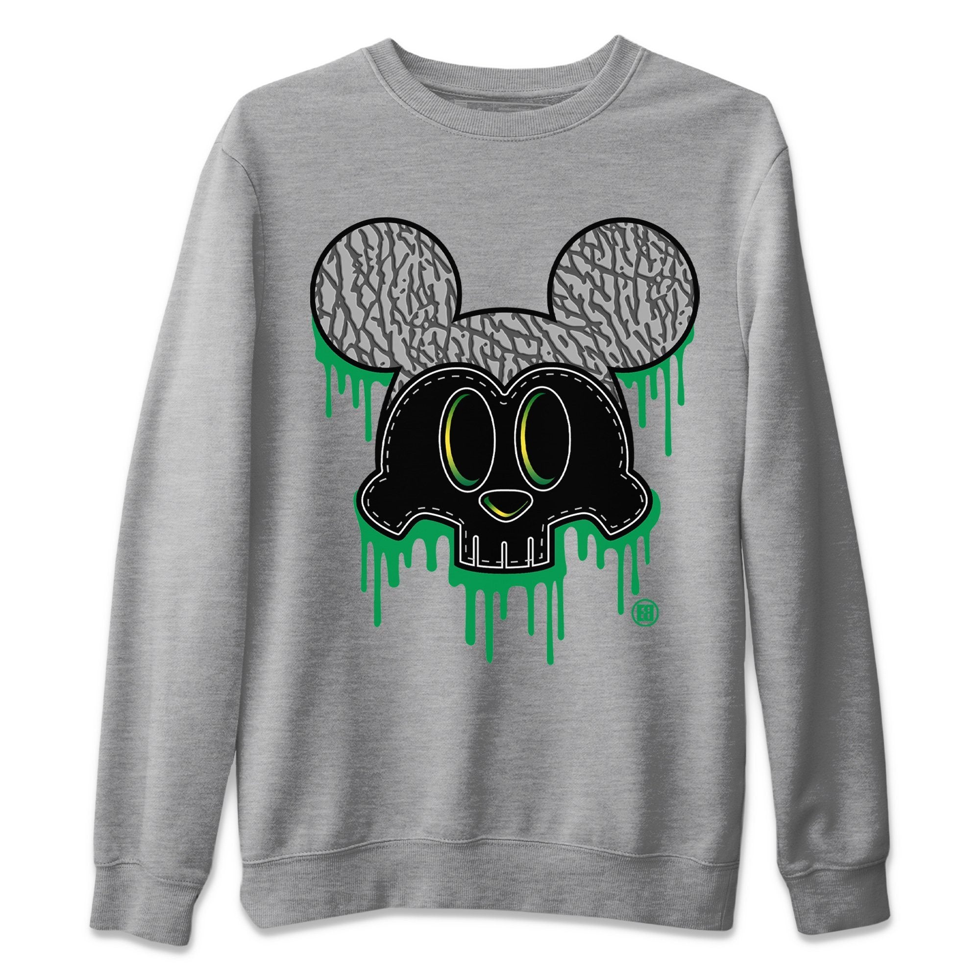 Skull Mouse Unisex Tops - Air Jordan 3 Pine Green