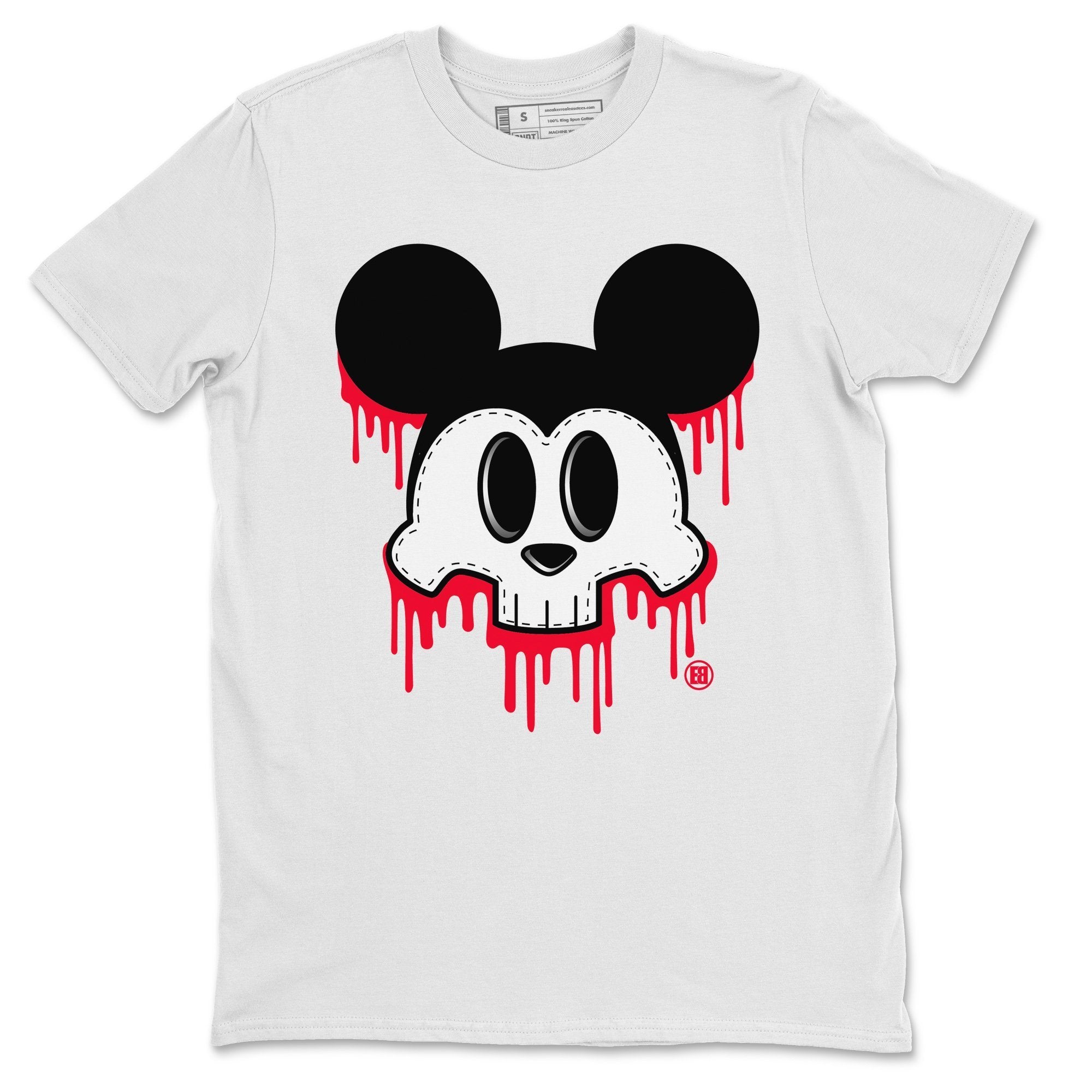 Skull Mouse Unisex Tops - Air Jordan 4 Red Thunder