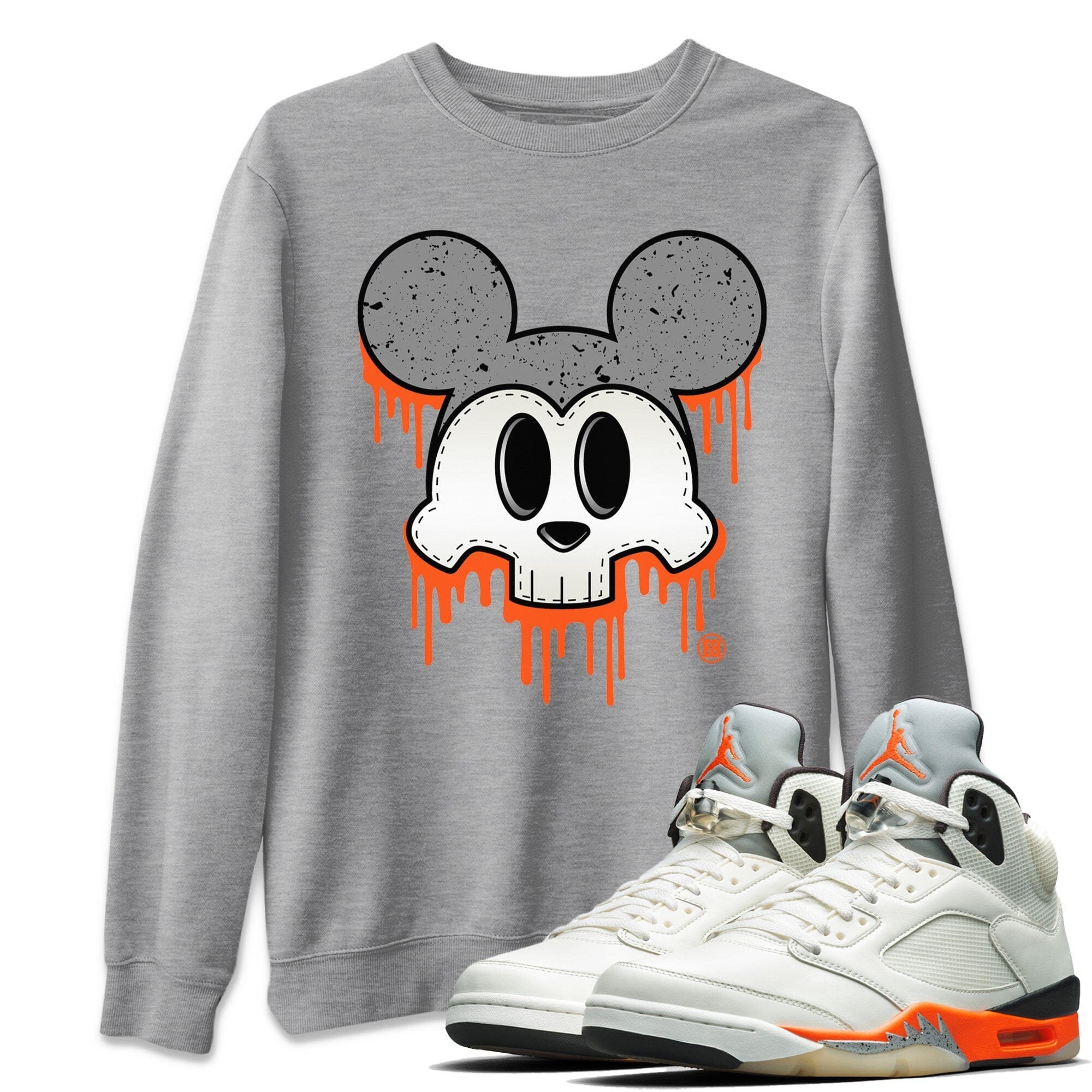 Skull Mouse Unisex Tops - Air Jordan 5 Shattered Backboard
