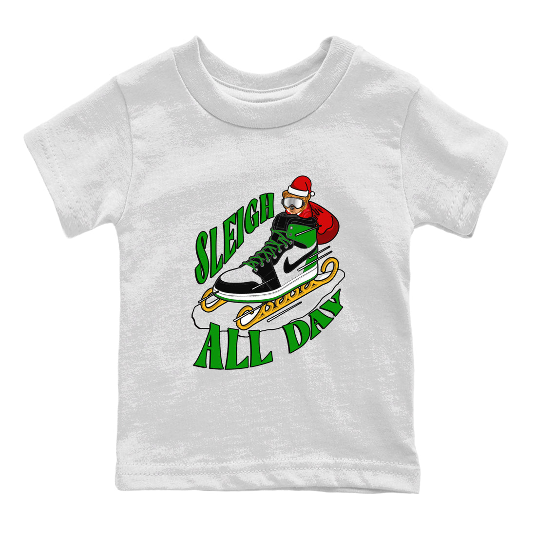 Sleigh All Day snkmatch Tee Kids - Air Jordan 1 Celtics