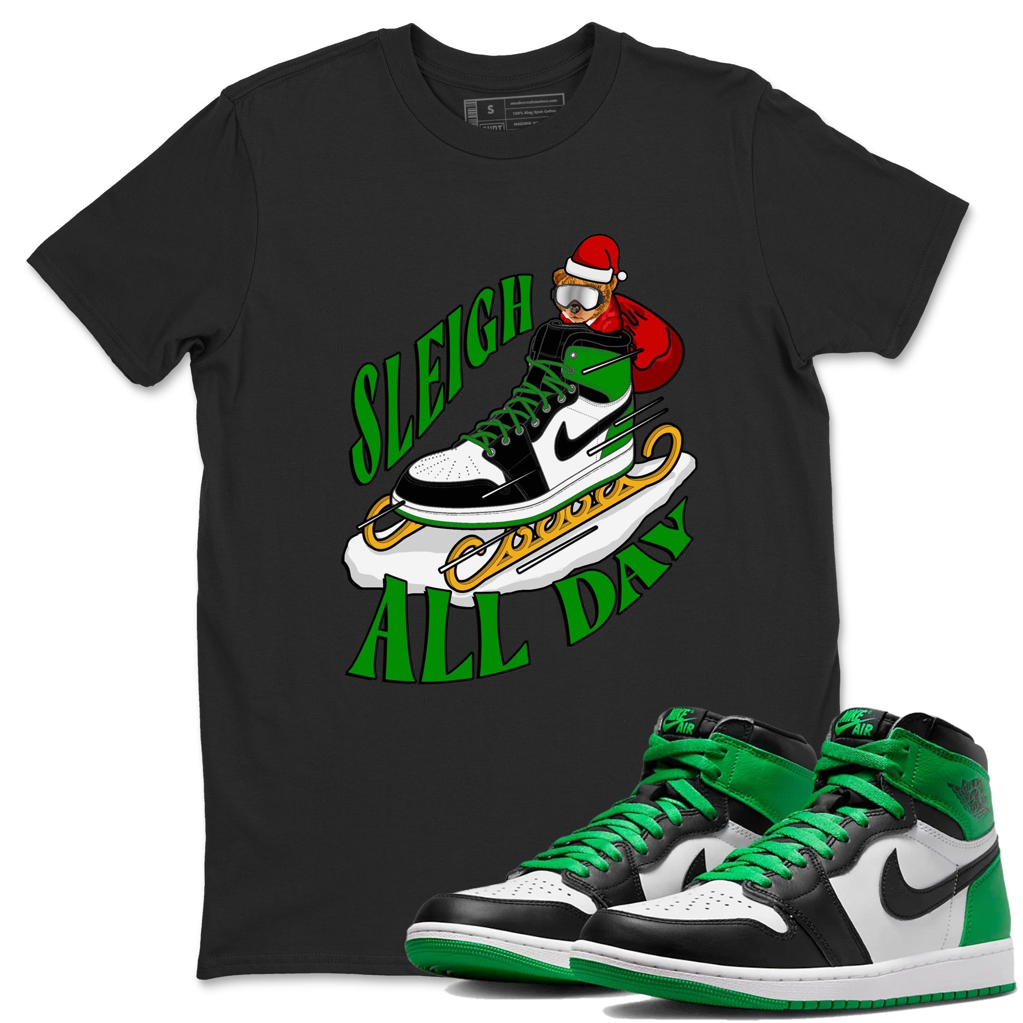 Sleigh All Day snkmatch Tee - Air Jordan 1 Celtics