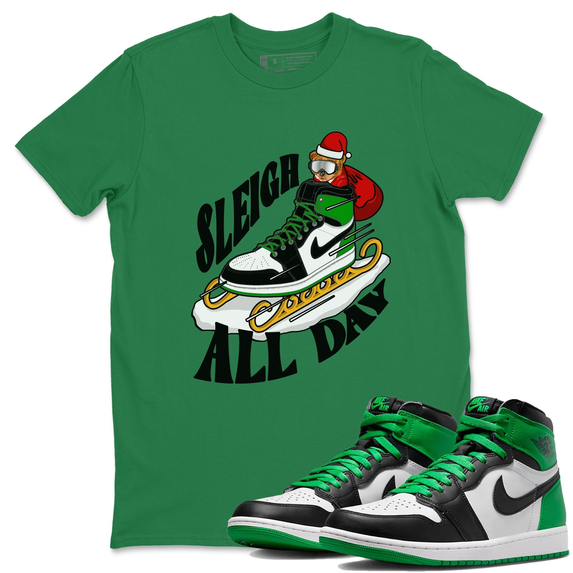 Sleigh All Day snkmatch Tee - Air Jordan 1 Celtics