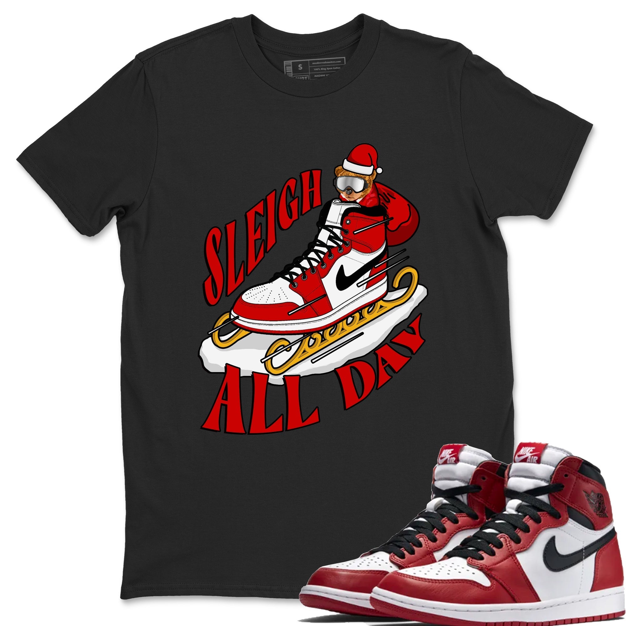 Sleigh All Day snkmatch Tee - Air Jordan 1 Chicago